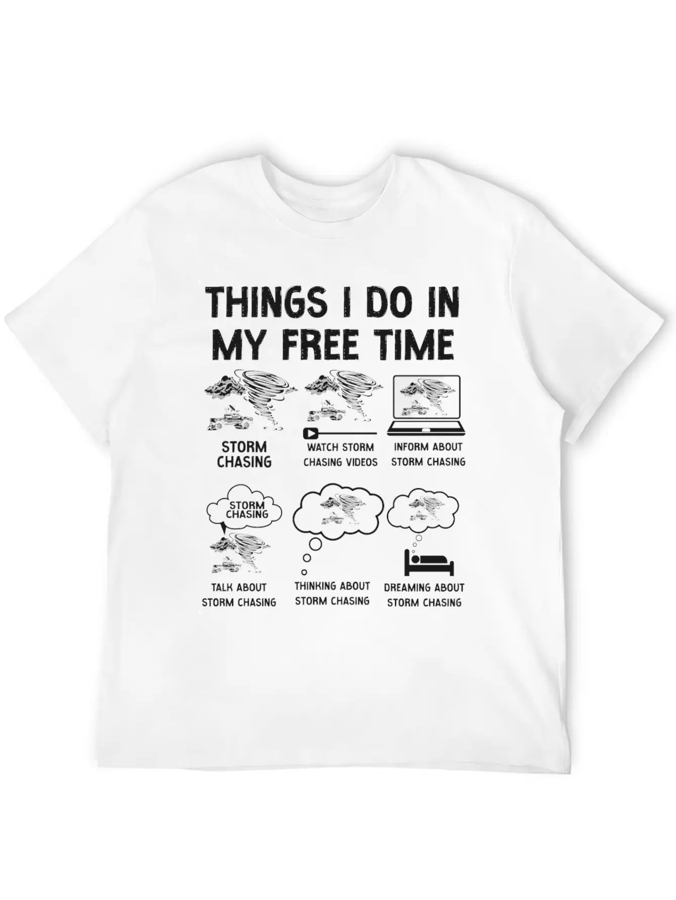 Storm Chaser Hurricane Meteorology Classic Cotton Tee – Unisex Comfort For Any Season