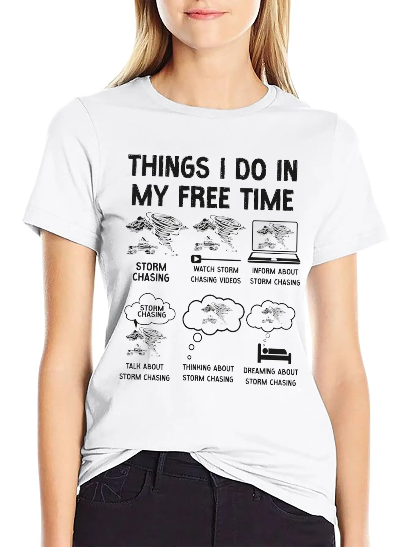 Storm Chaser Hurricane Meteorology Classic Cotton Tee – Unisex Comfort For Any Season