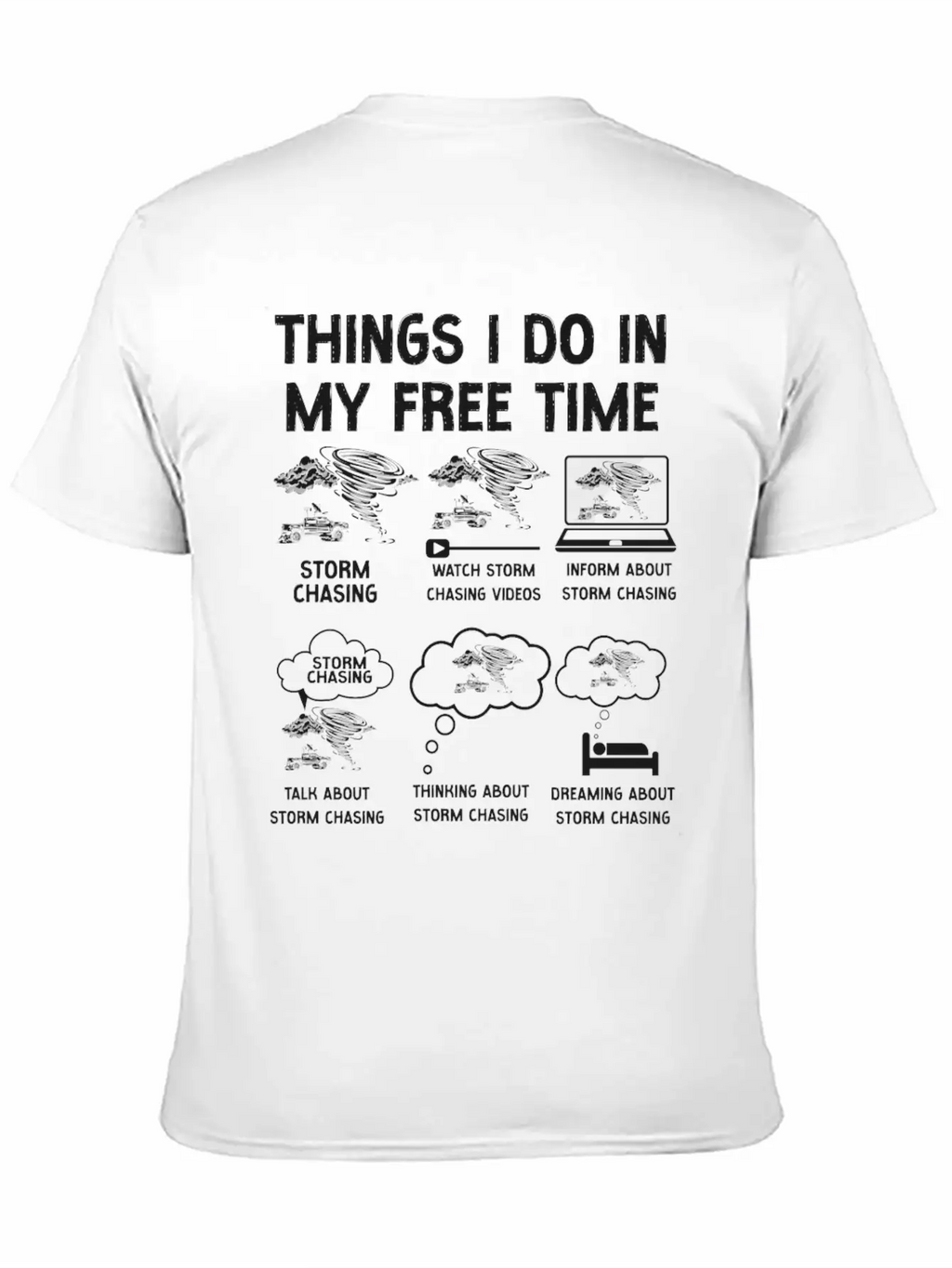 Storm Chaser Hurricane Meteorology Classic Cotton Tee – Unisex Comfort For Any Season