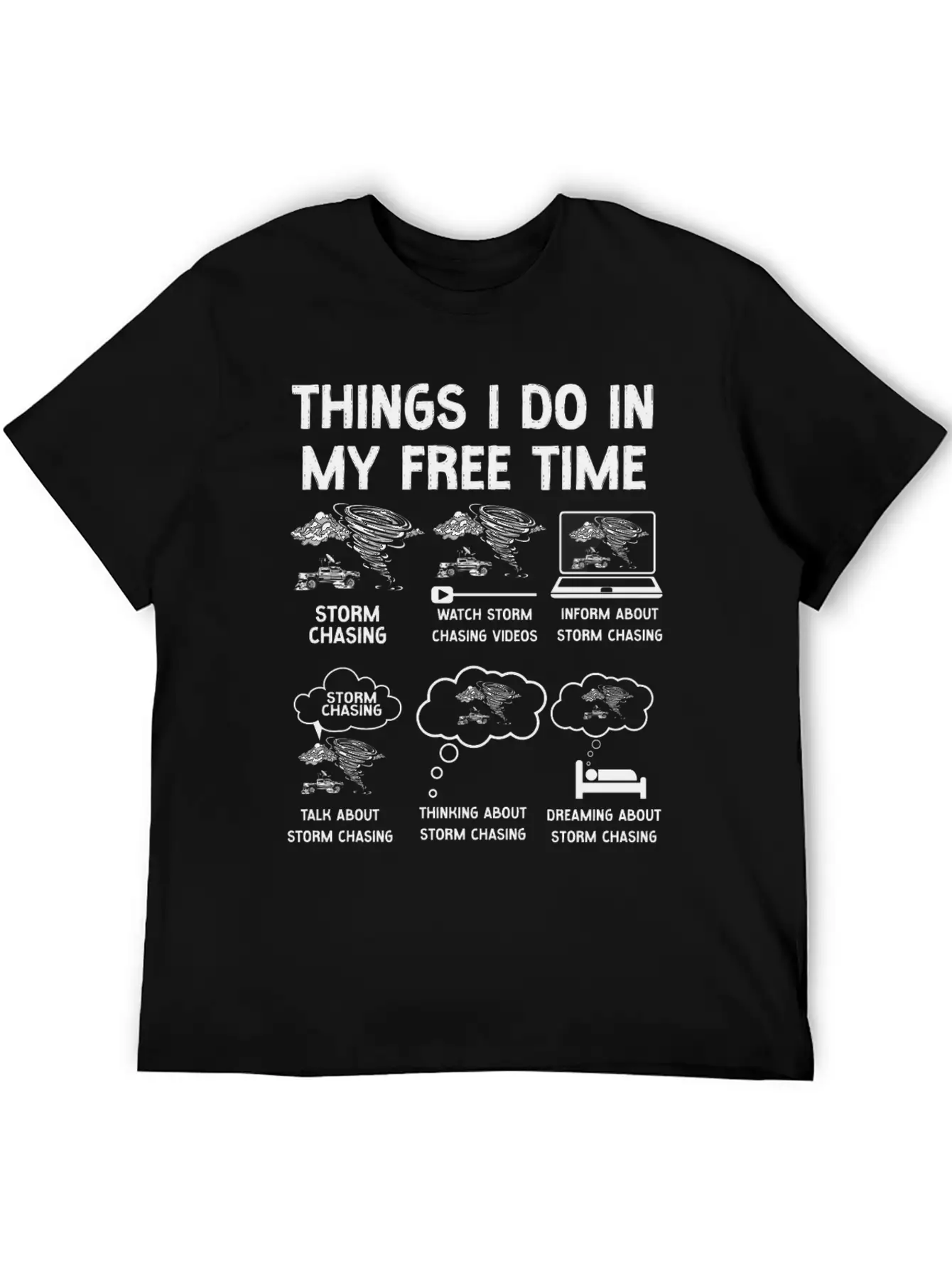 Storm Chaser Hurricane Meteorology Classic Cotton Tee – Unisex Comfort For Any Season