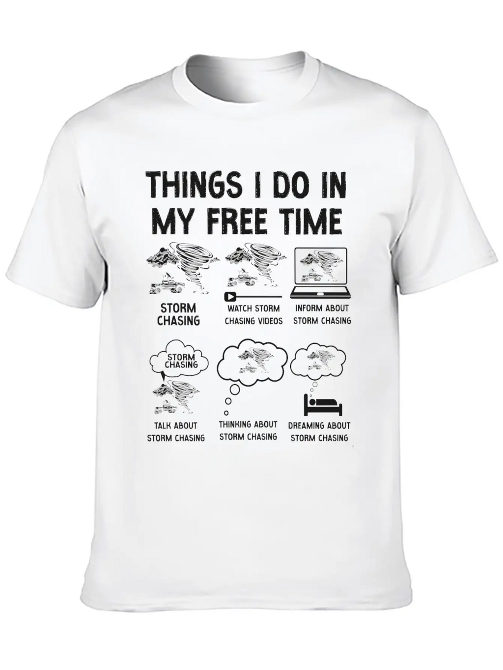 Storm Chaser Hurricane Meteorology Classic Cotton Tee – Unisex Comfort For Any Season