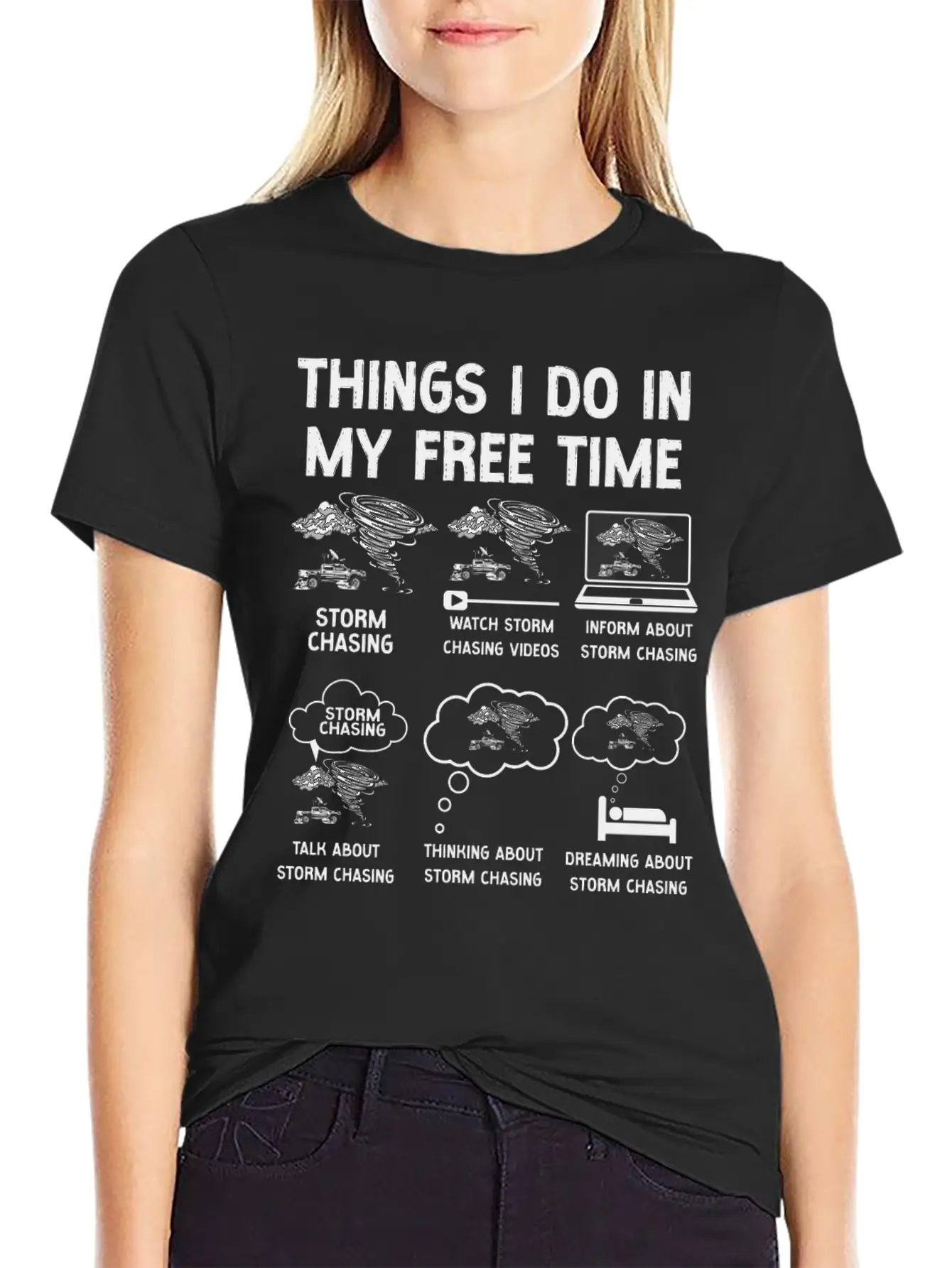 Storm Chaser Hurricane Meteorology Classic Cotton Tee – Unisex Comfort For Any Season
