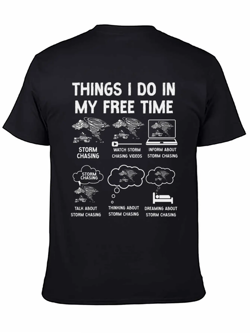 Storm Chaser Hurricane Meteorology Classic Cotton Tee – Unisex Comfort For Any Season