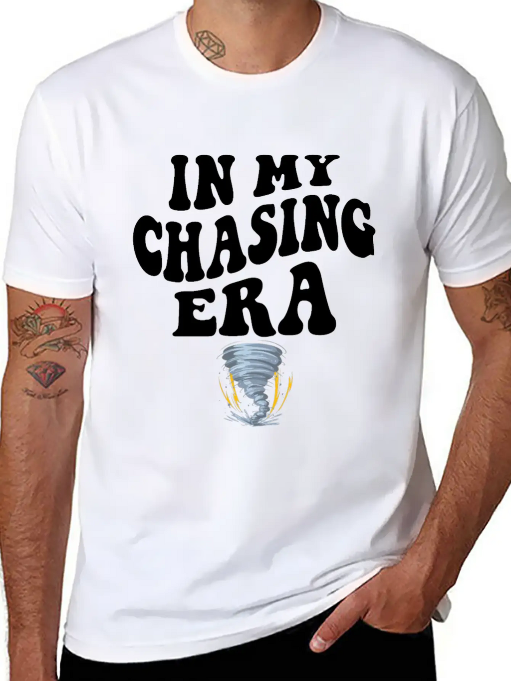 Storm Chasing Meteorologist Tornados Breathable Graphic T-Shirt – Perfect For Casual Days