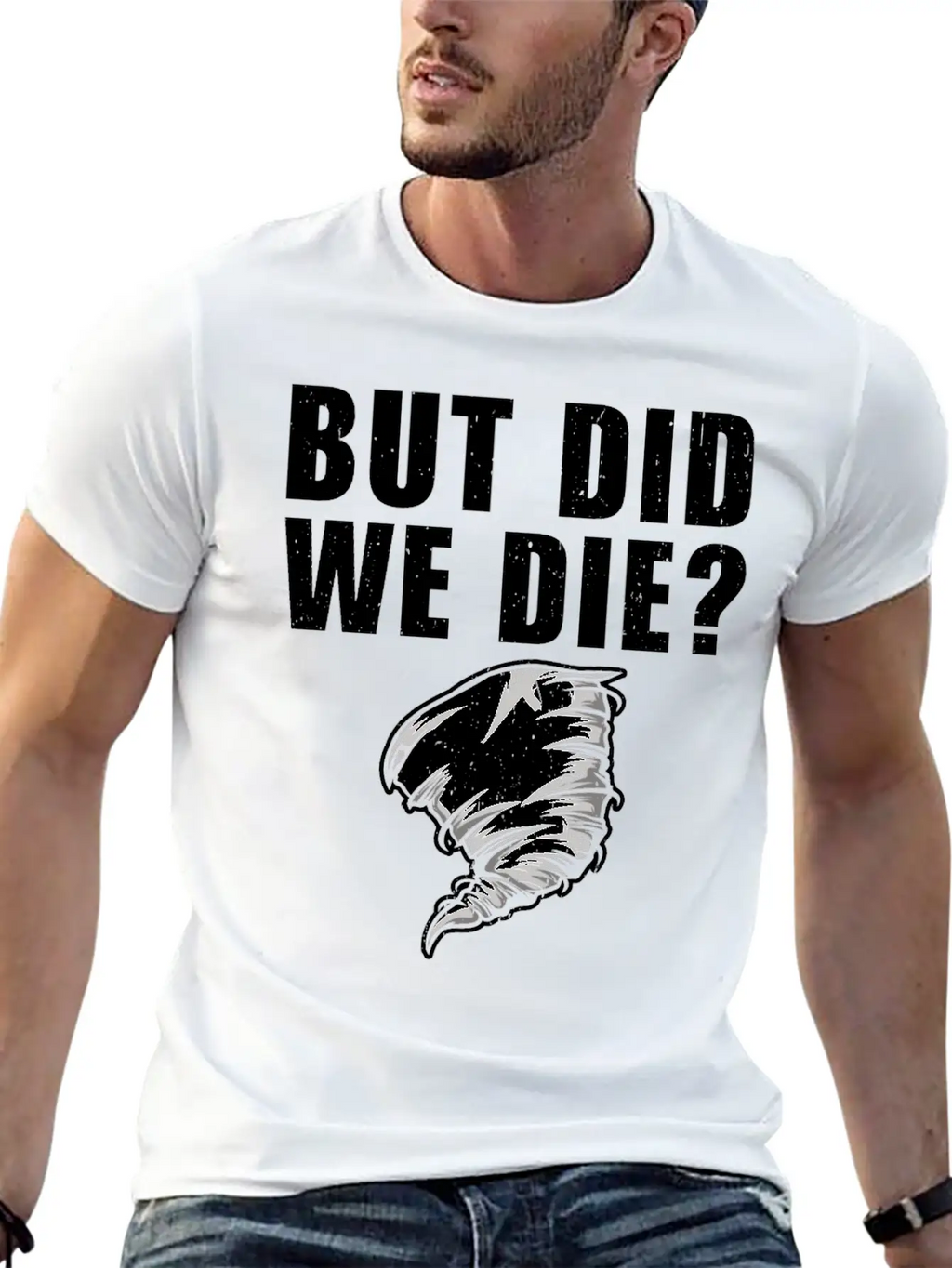 Storm Chasing Tornado Chaser Essential Cotton Tee For Daily Outfits – Unisex Style