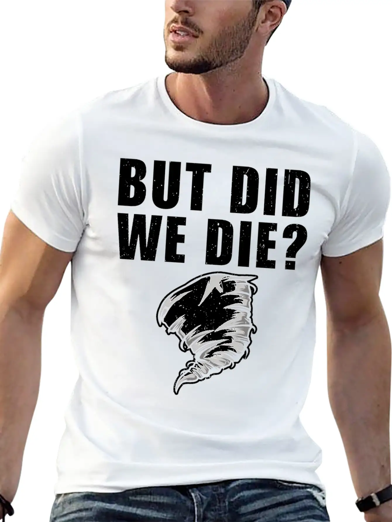 Storm Chasing Tornado Chaser Essential Cotton Tee For Daily Outfits – Unisex Style