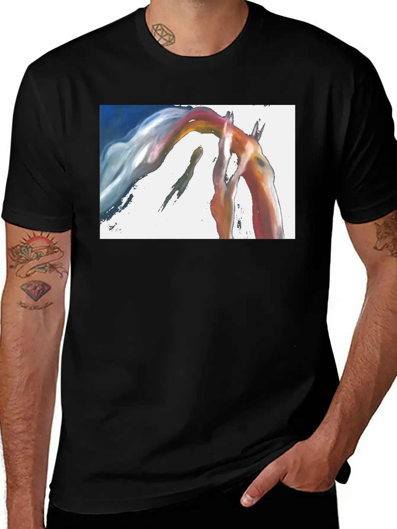 Strange Thing Happens - Art - Artwork Breathable Graphic T-Shirt – Perfect For Casual Days