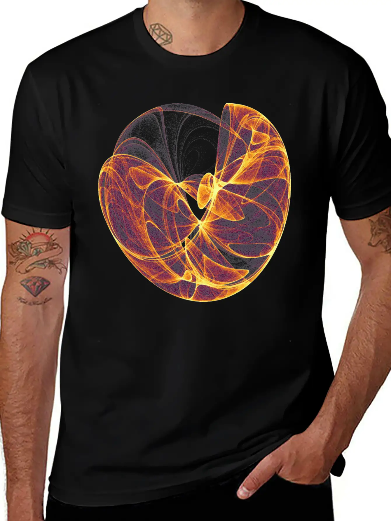 Streams Of Heart 8124 Inferno Classic Cotton Tee – Unisex Comfort For Any Season