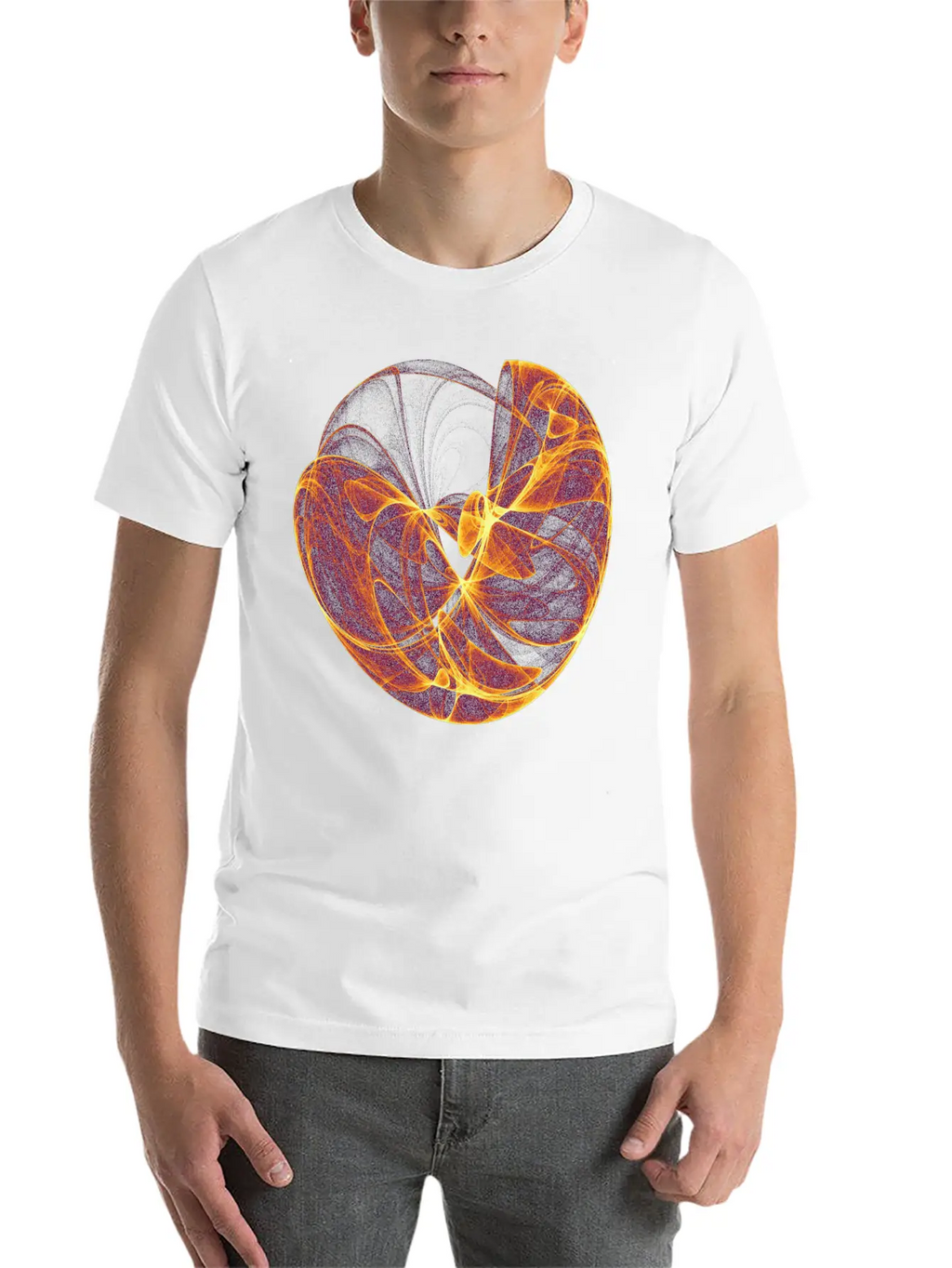 Streams Of Heart 8124 Inferno Classic Cotton Tee – Unisex Comfort For Any Season