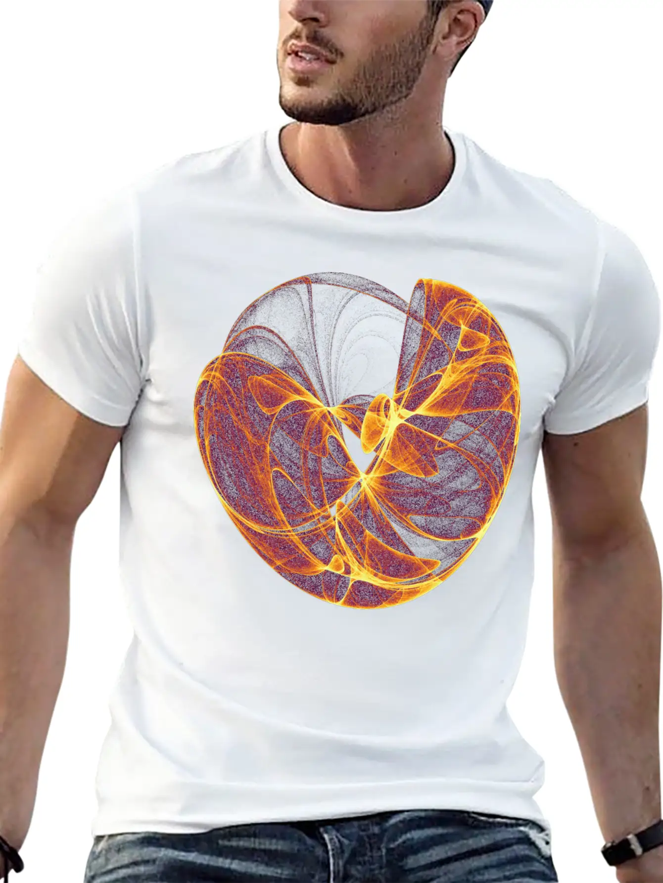 Streams Of Heart 8124 Inferno Classic Cotton Tee – Unisex Comfort For Any Season