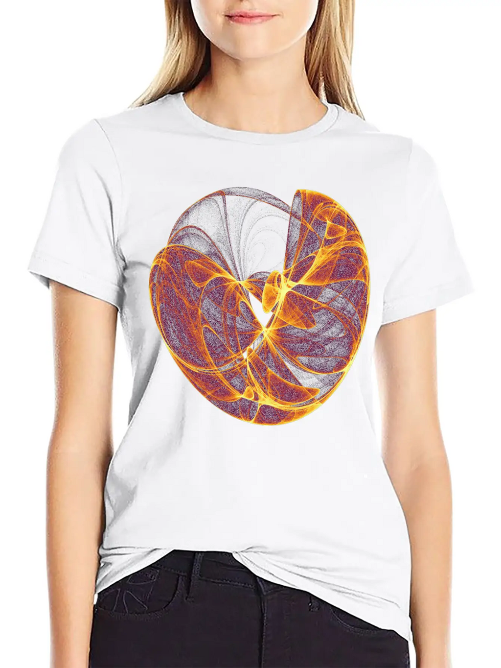 Streams Of Heart 8124 Inferno Classic Cotton Tee – Unisex Comfort For Any Season