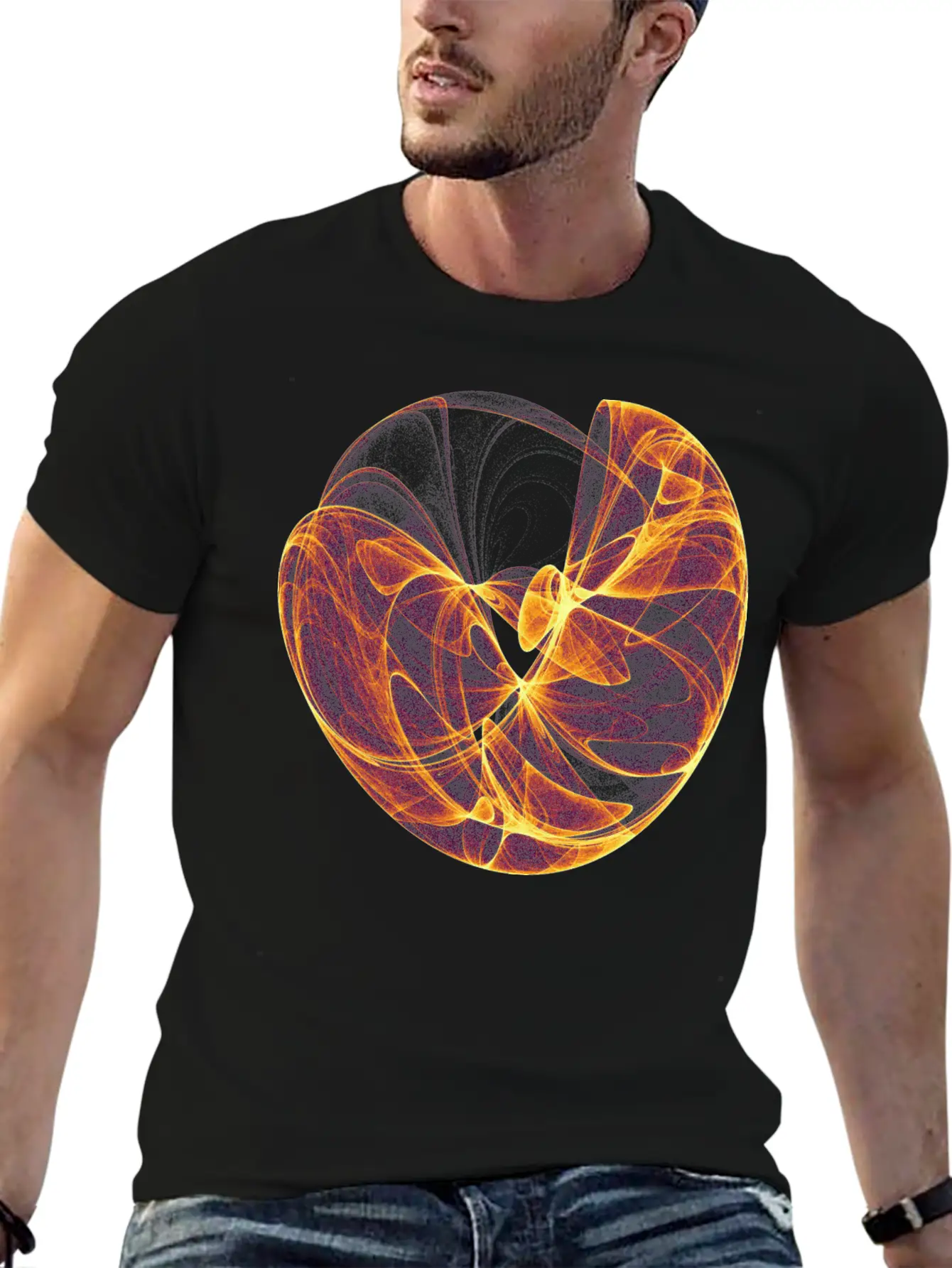 Streams Of Heart 8124 Inferno Classic Cotton Tee – Unisex Comfort For Any Season