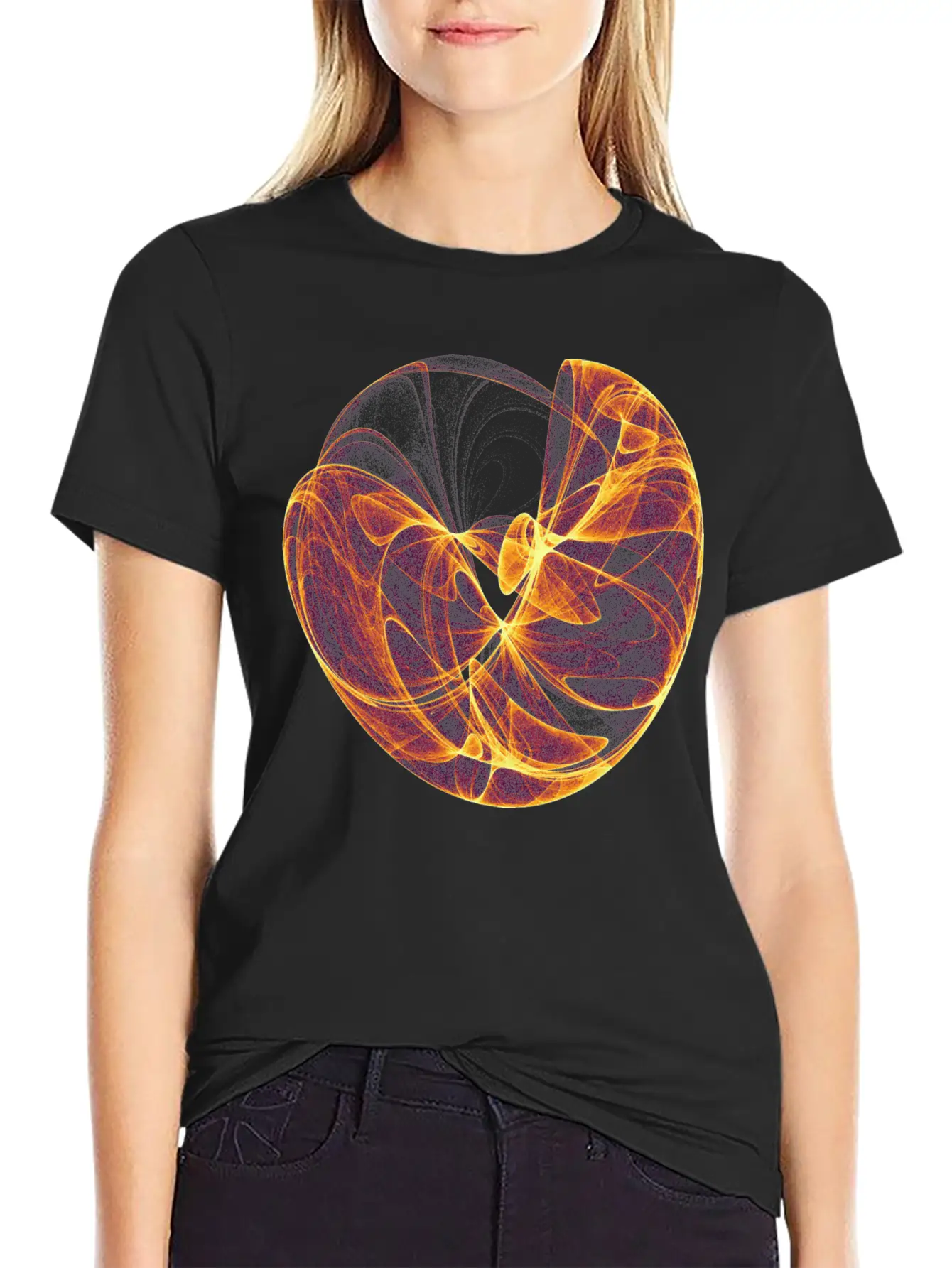 Streams Of Heart 8124 Inferno Classic Cotton Tee – Unisex Comfort For Any Season