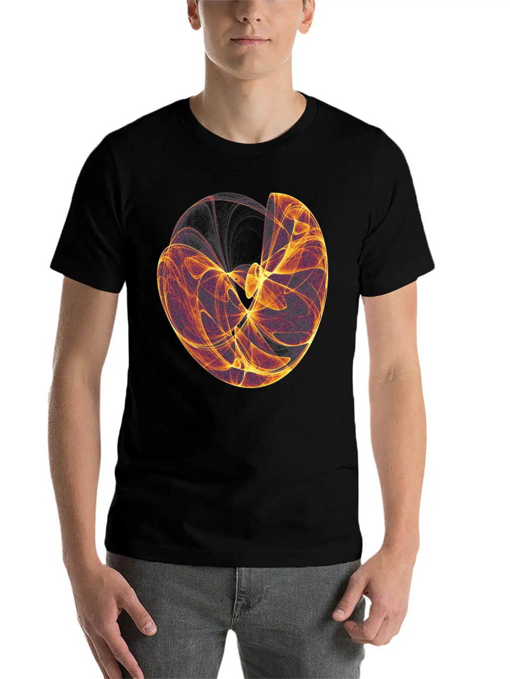 Streams Of Heart 8124 Inferno Classic Cotton Tee – Unisex Comfort For Any Season