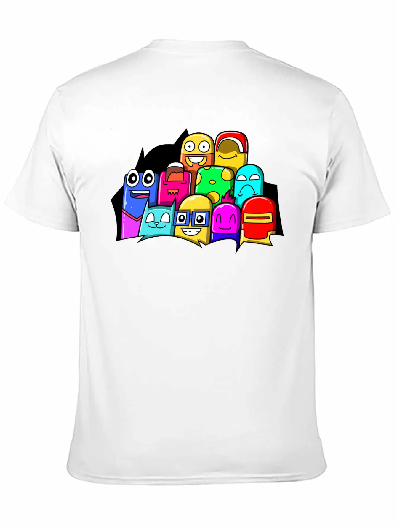 Street Art Cinema Cute Monsters Breathable Graphic T-Shirt – Perfect For Casual Days