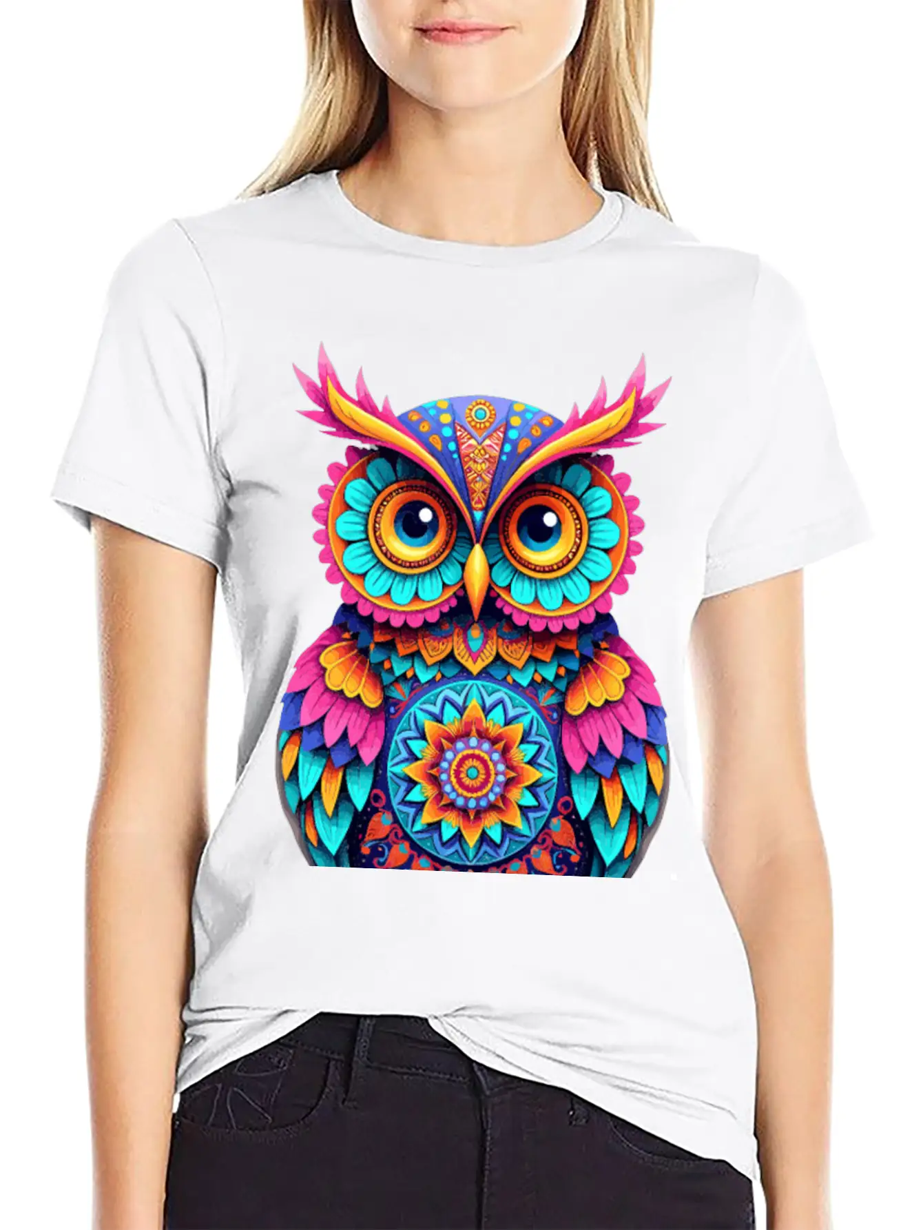 Street Art Owl For A Street Art Fans Artists Spra Breathable Soft Cotton T-Shirt – Timeless Casual Look