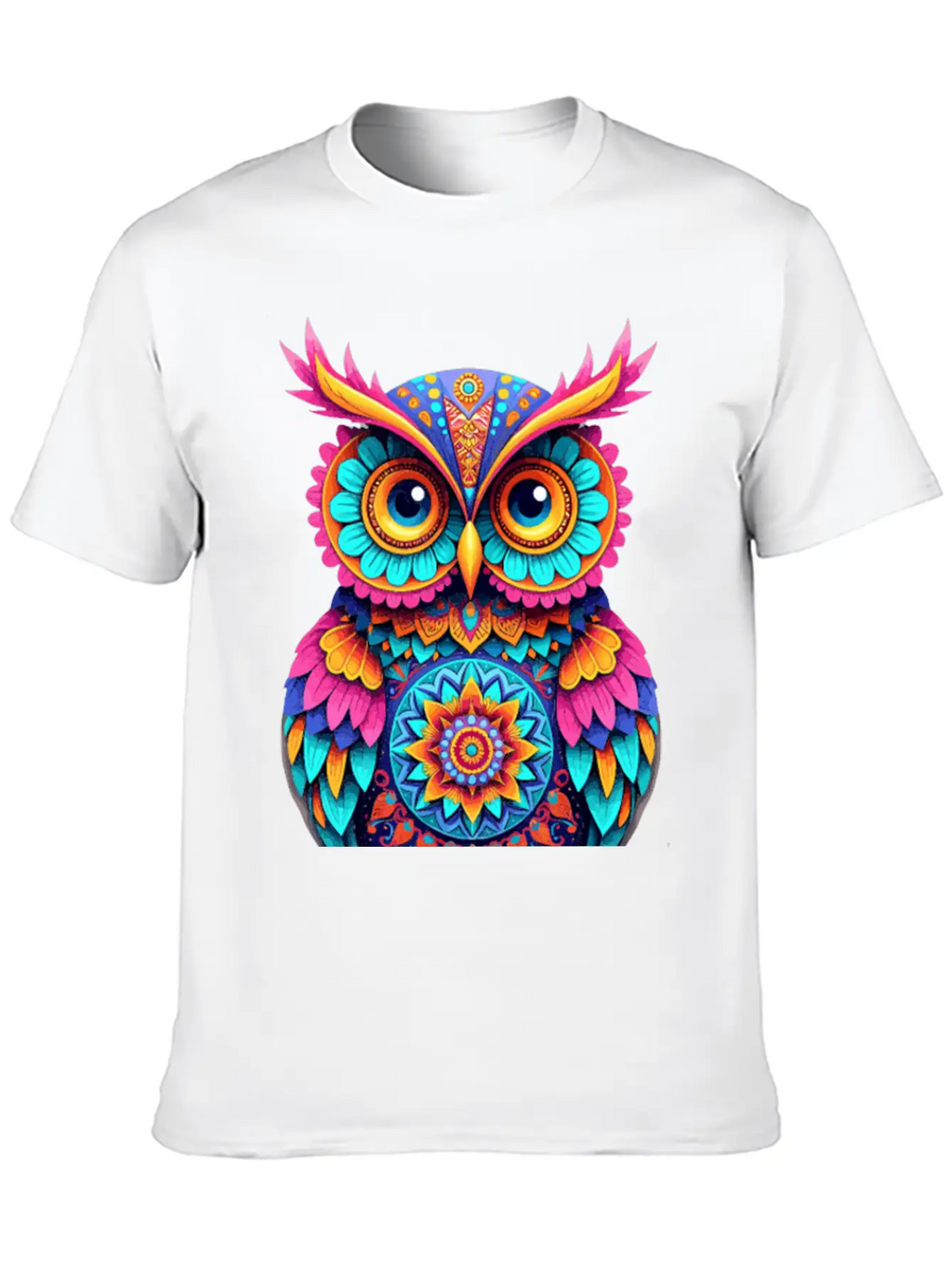 Street Art Owl For A Street Art Fans Artists Spra Breathable Soft Cotton T-Shirt – Timeless Casual Look