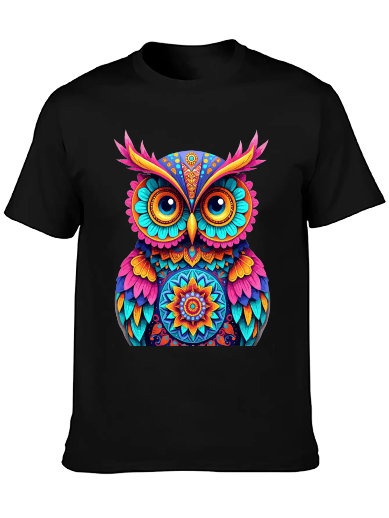 Street Art Owl For A Street Art Fans Artists Spra Breathable Soft Cotton T-Shirt – Timeless Casual Look