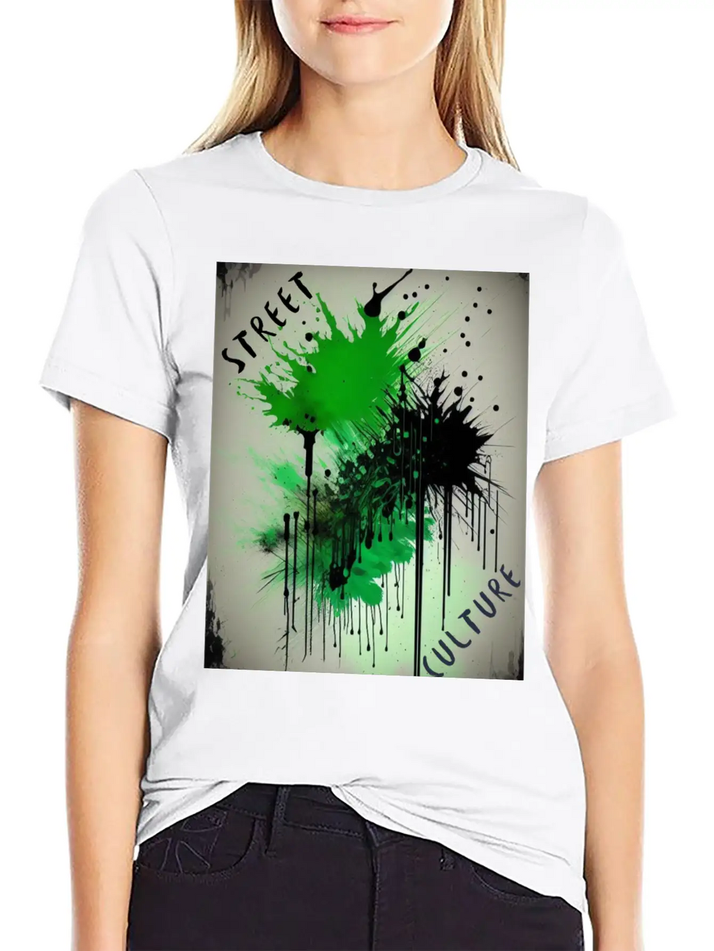Street Culture Grunge Style T-shirt Timeless Short Sleeve Tee – Comfy And Minimalist Design