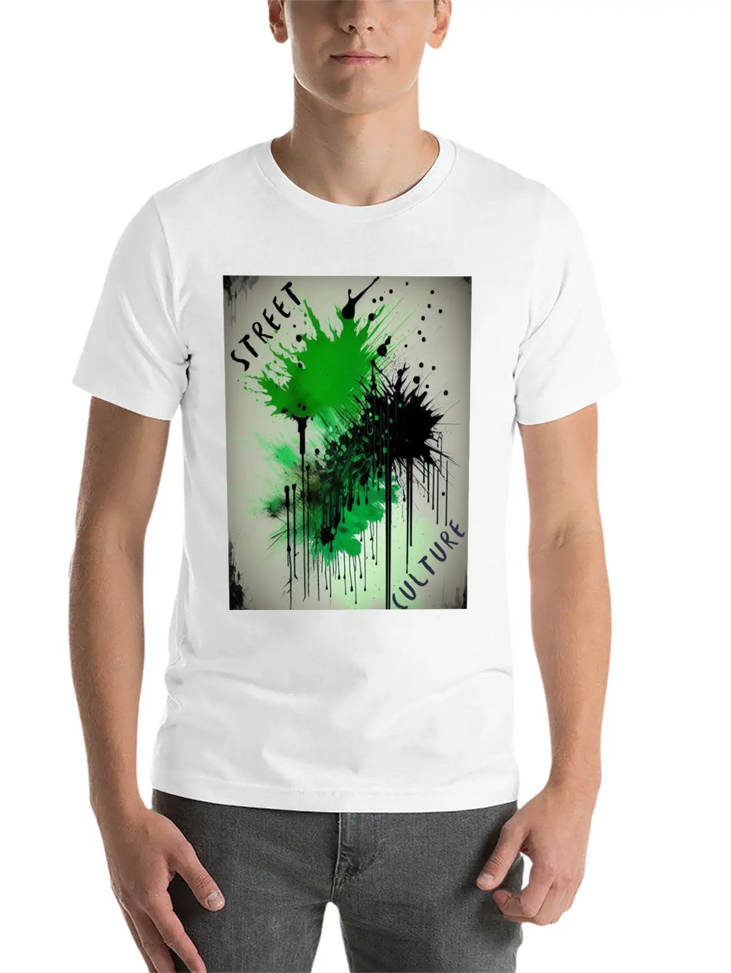 Street Culture Grunge Style T-shirt Timeless Short Sleeve Tee – Comfy And Minimalist Design