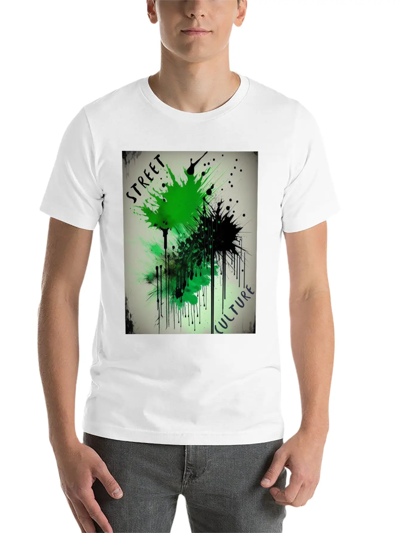 Street Culture Grunge Style T-shirt Timeless Short Sleeve Tee – Comfy And Minimalist Design