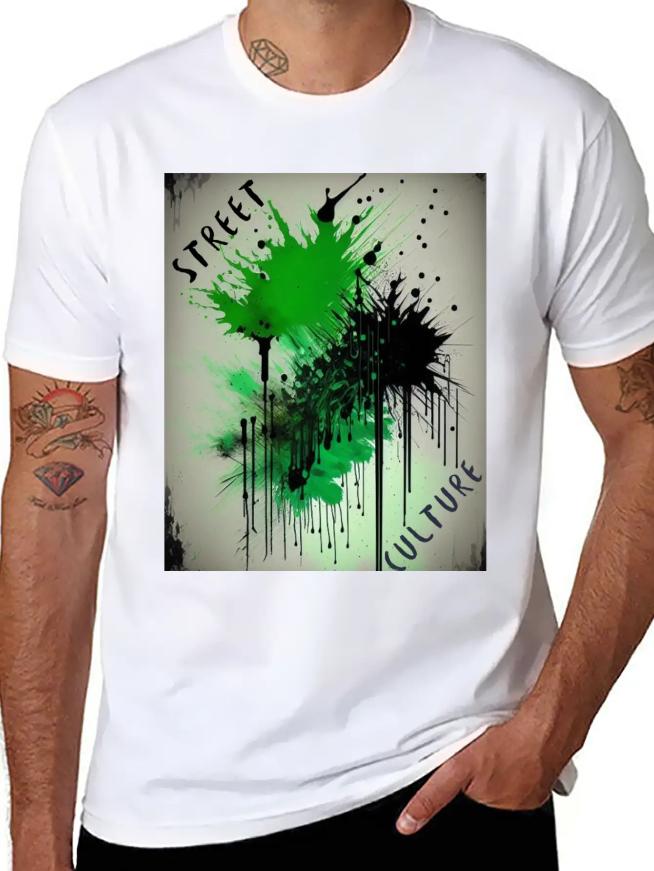 Street Culture Grunge Style T-shirt Timeless Short Sleeve Tee – Comfy And Minimalist Design