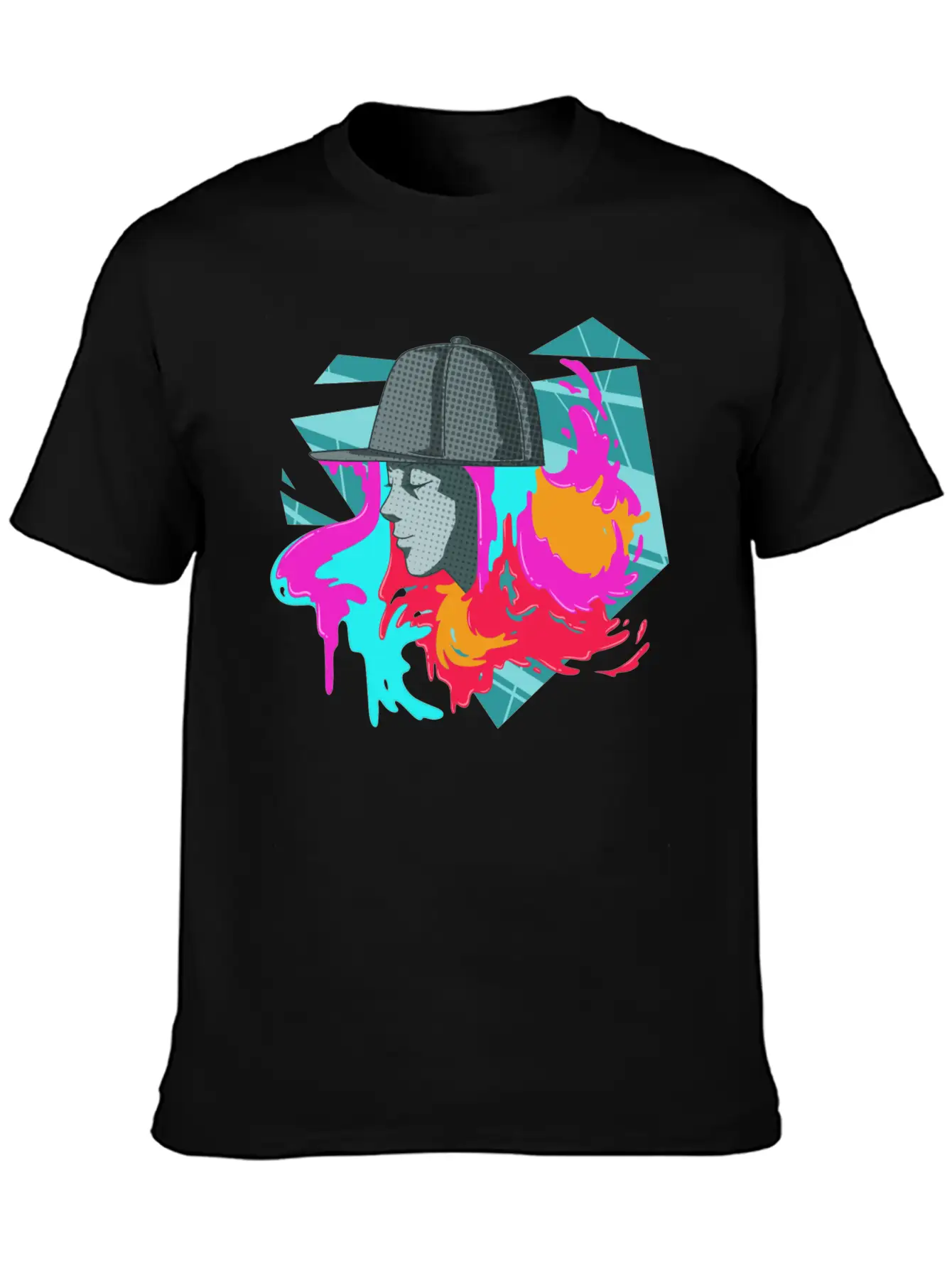 Streetart For A Street Art Fans Artists Sprayers Breathable Soft Cotton T-Shirt – Timeless Casual Look