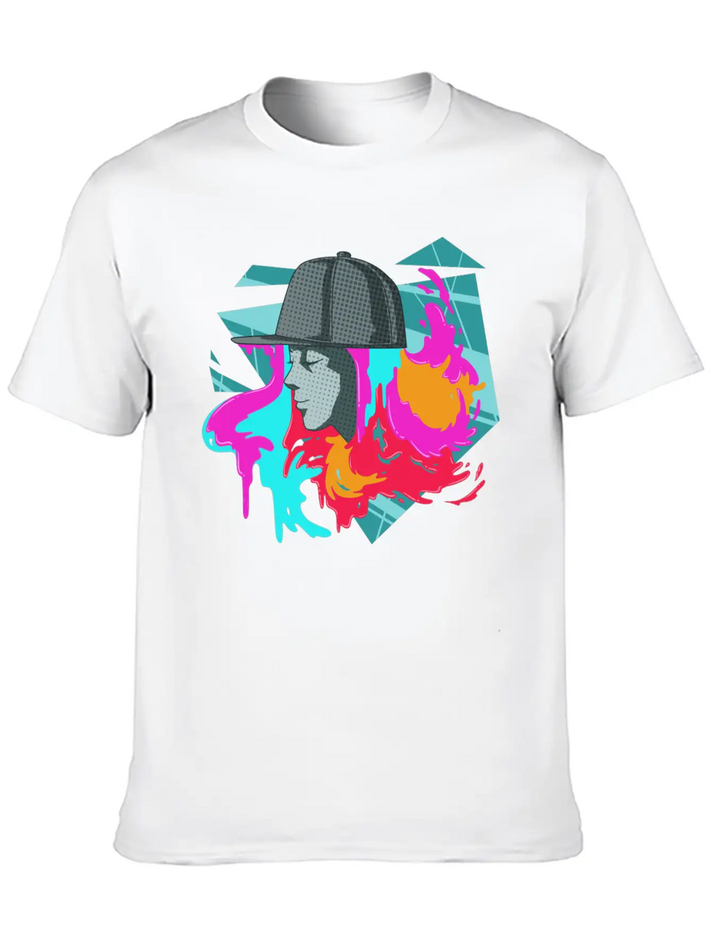 Streetart For A Street Art Fans Artists Sprayers Breathable Soft Cotton T-Shirt – Timeless Casual Look