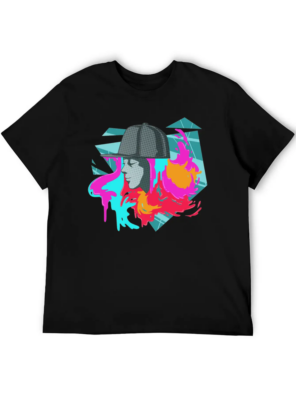 Streetart For A Street Art Fans Artists Sprayers Breathable Soft Cotton T-Shirt – Timeless Casual Look