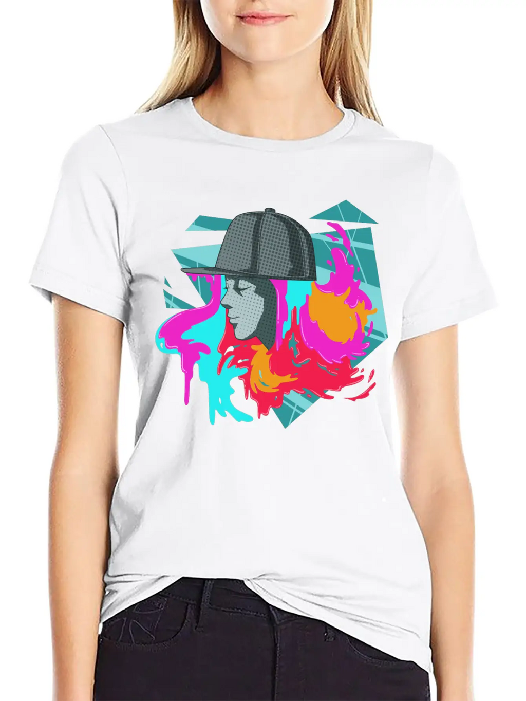 Streetart For A Street Art Fans Artists Sprayers Breathable Soft Cotton T-Shirt – Timeless Casual Look