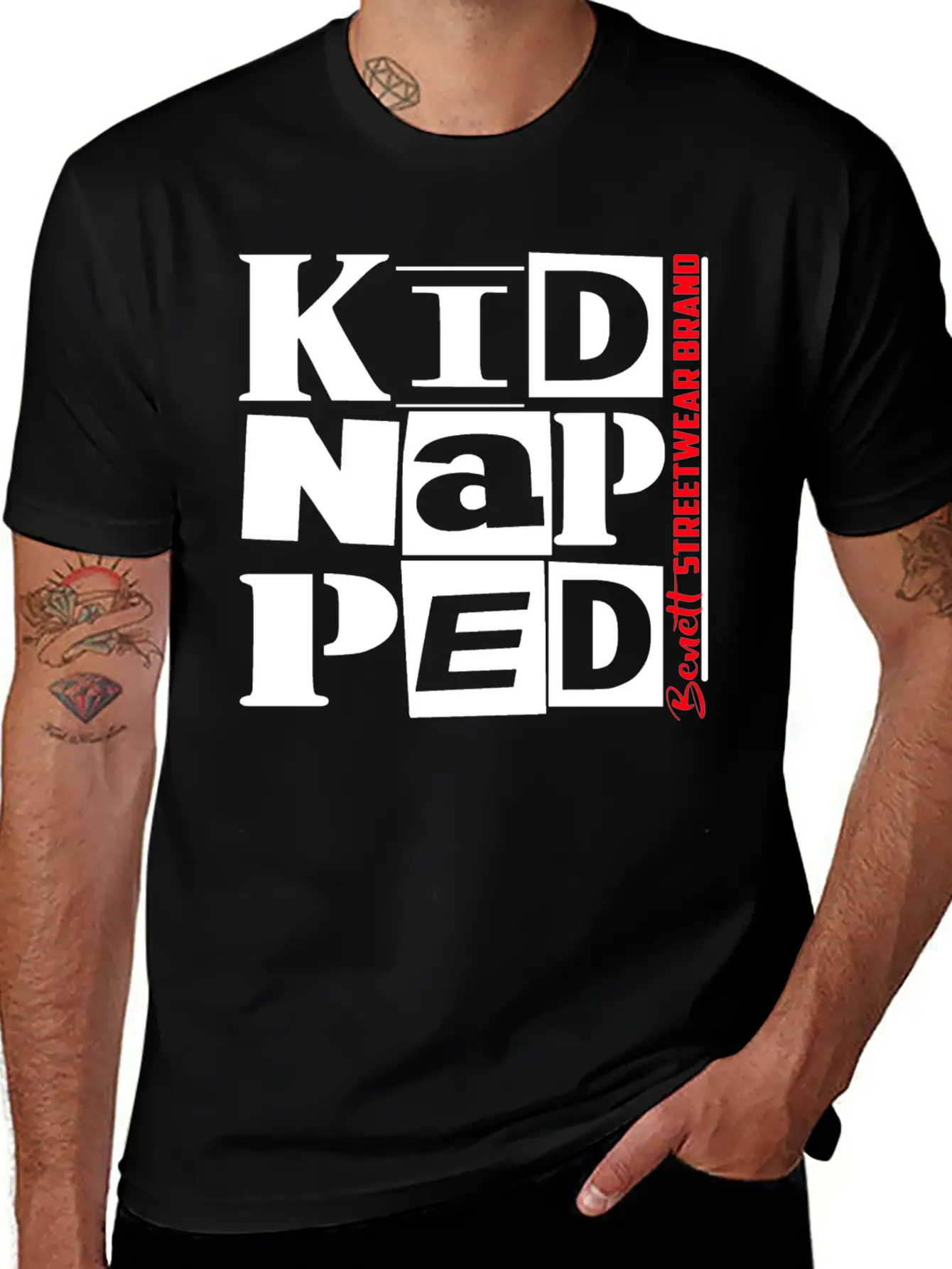 Streetwear Kidnapped Unisex Casual T-Shirt – Clean Design For Daily Comfort
