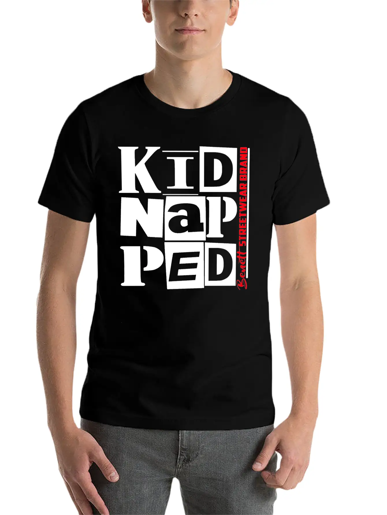 Streetwear Kidnapped Unisex Casual T-Shirt – Clean Design For Daily Comfort