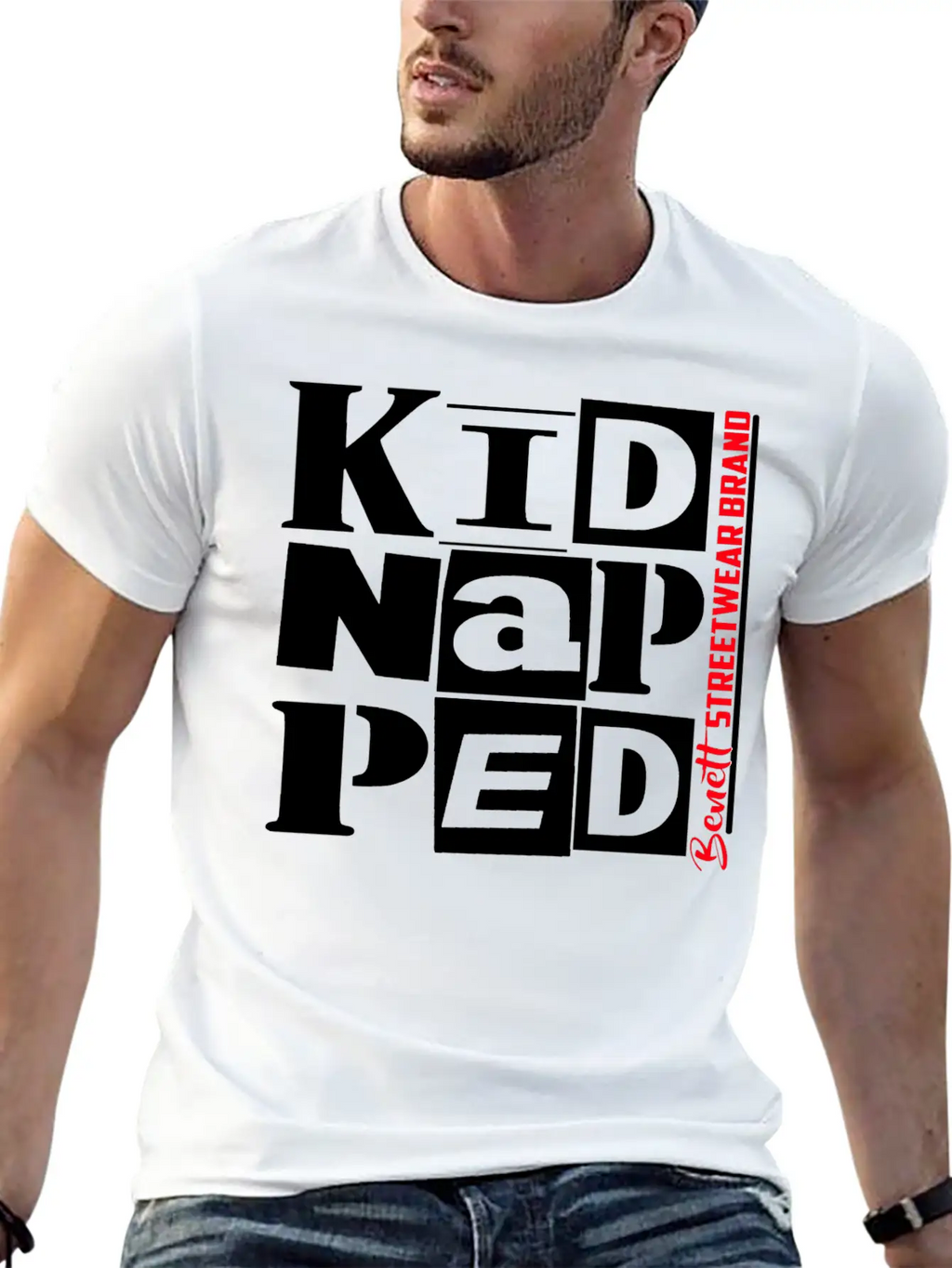 Streetwear Kidnapped Unisex Casual T-Shirt – Clean Design For Daily Comfort