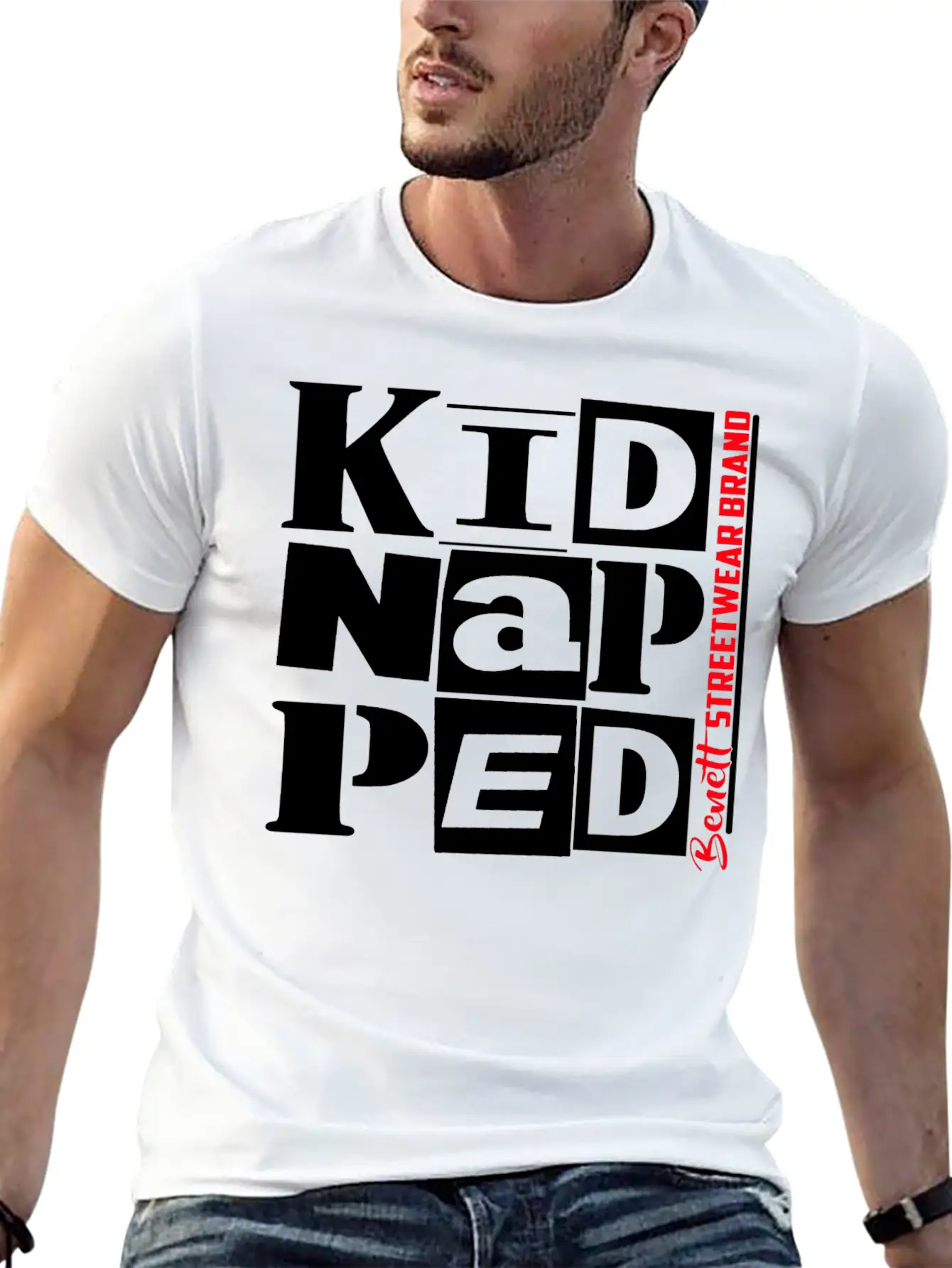 Streetwear Kidnapped Unisex Casual T-Shirt – Clean Design For Daily Comfort