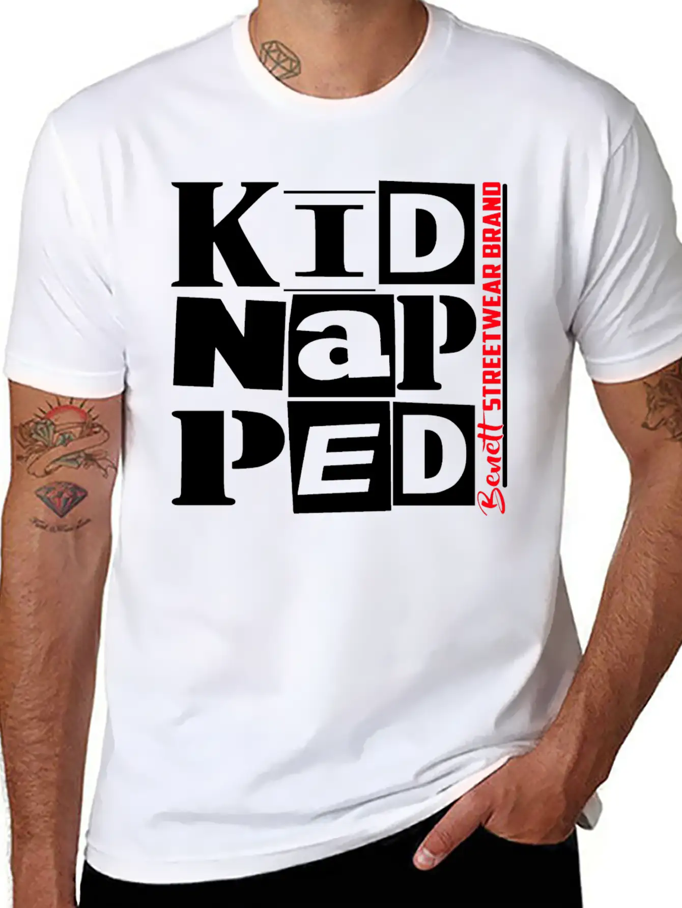 Streetwear Kidnapped Unisex Casual T-Shirt – Clean Design For Daily Comfort