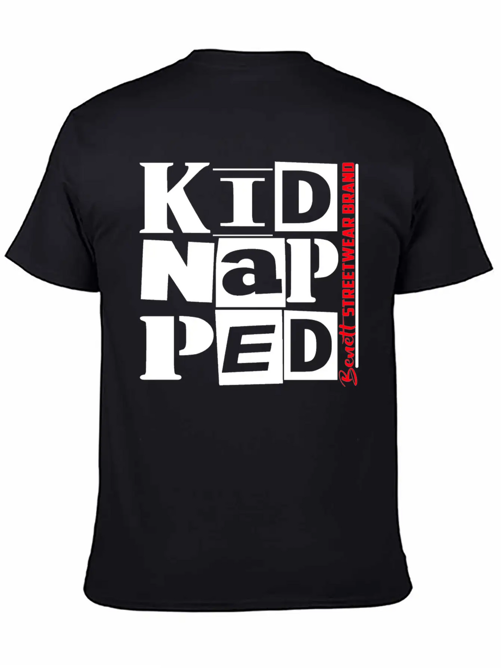 Streetwear Kidnapped Unisex Casual T-Shirt – Clean Design For Daily Comfort