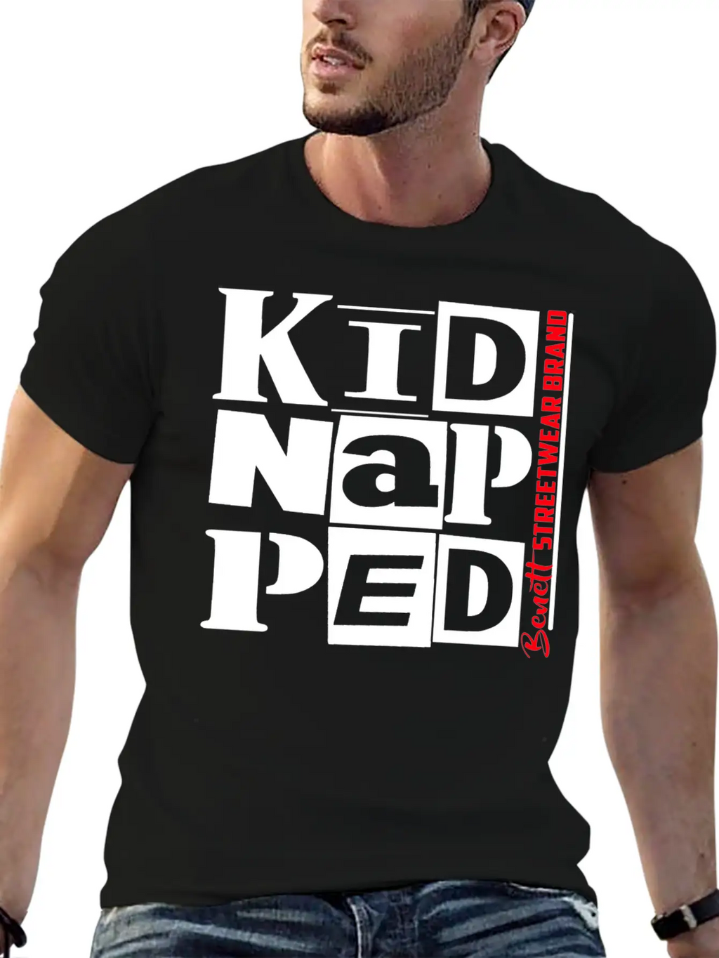 Streetwear Kidnapped Unisex Casual T-Shirt – Clean Design For Daily Comfort