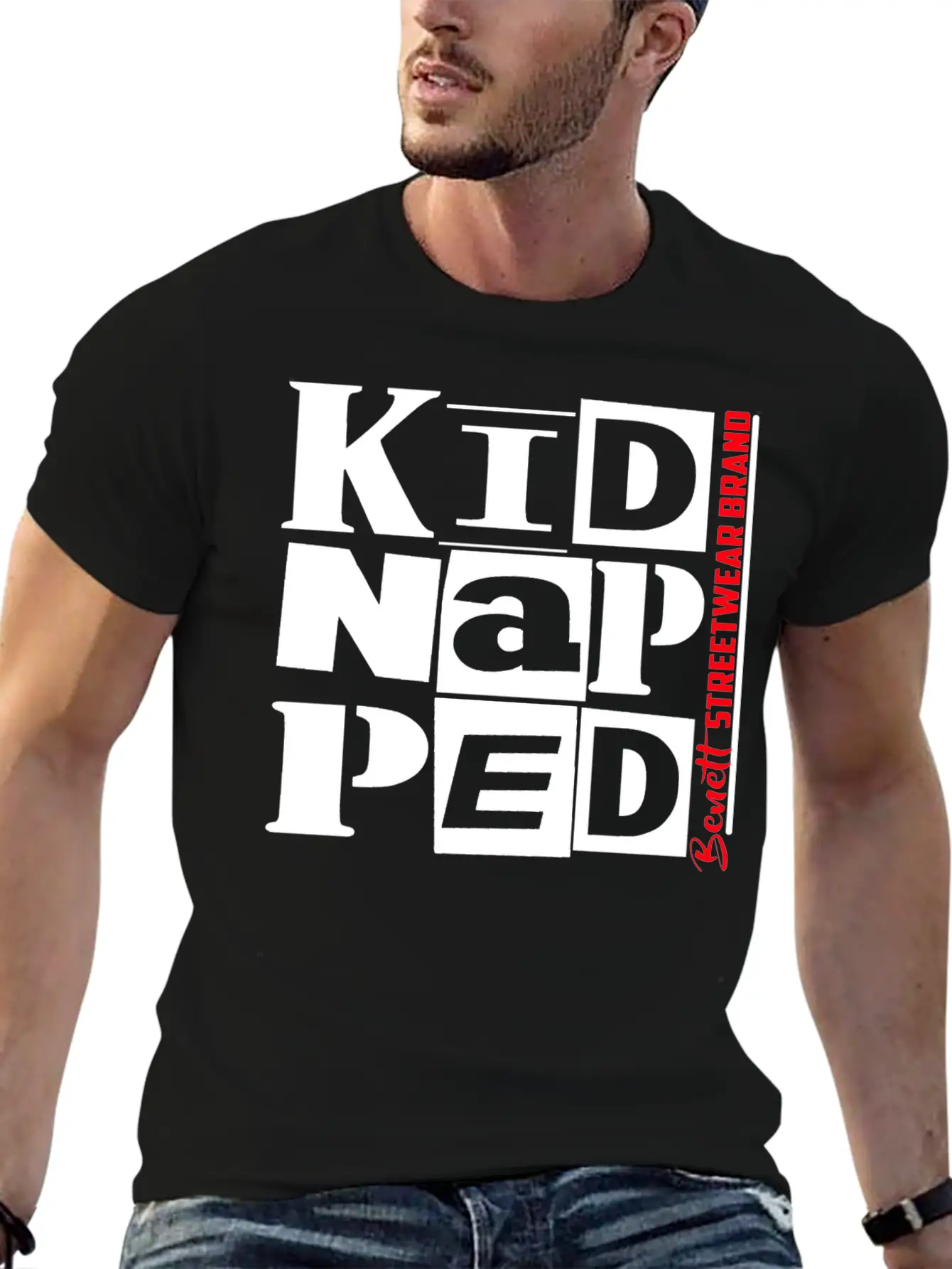 Streetwear Kidnapped Unisex Casual T-Shirt – Clean Design For Daily Comfort