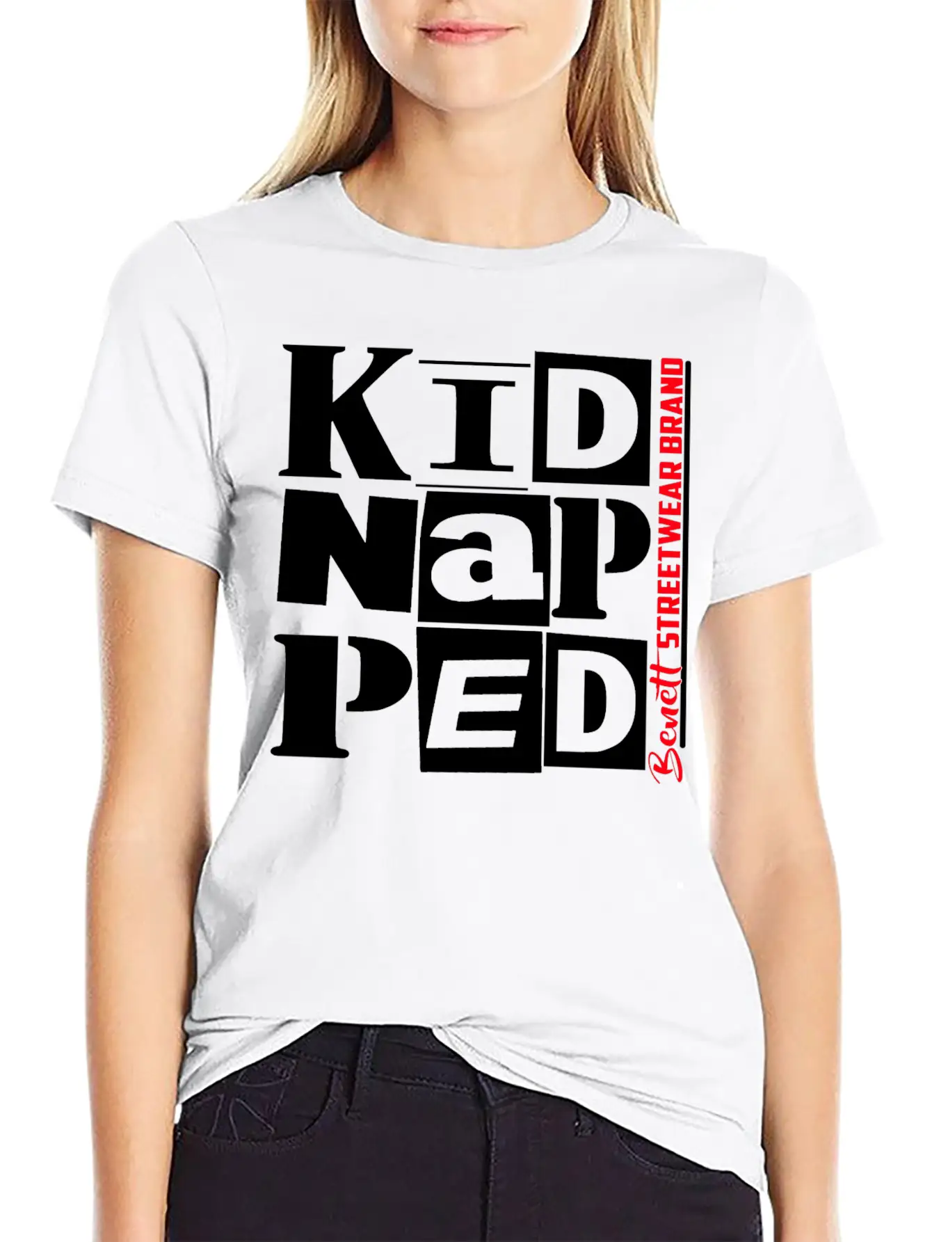 Streetwear Kidnapped Unisex Casual T-Shirt – Clean Design For Daily Comfort
