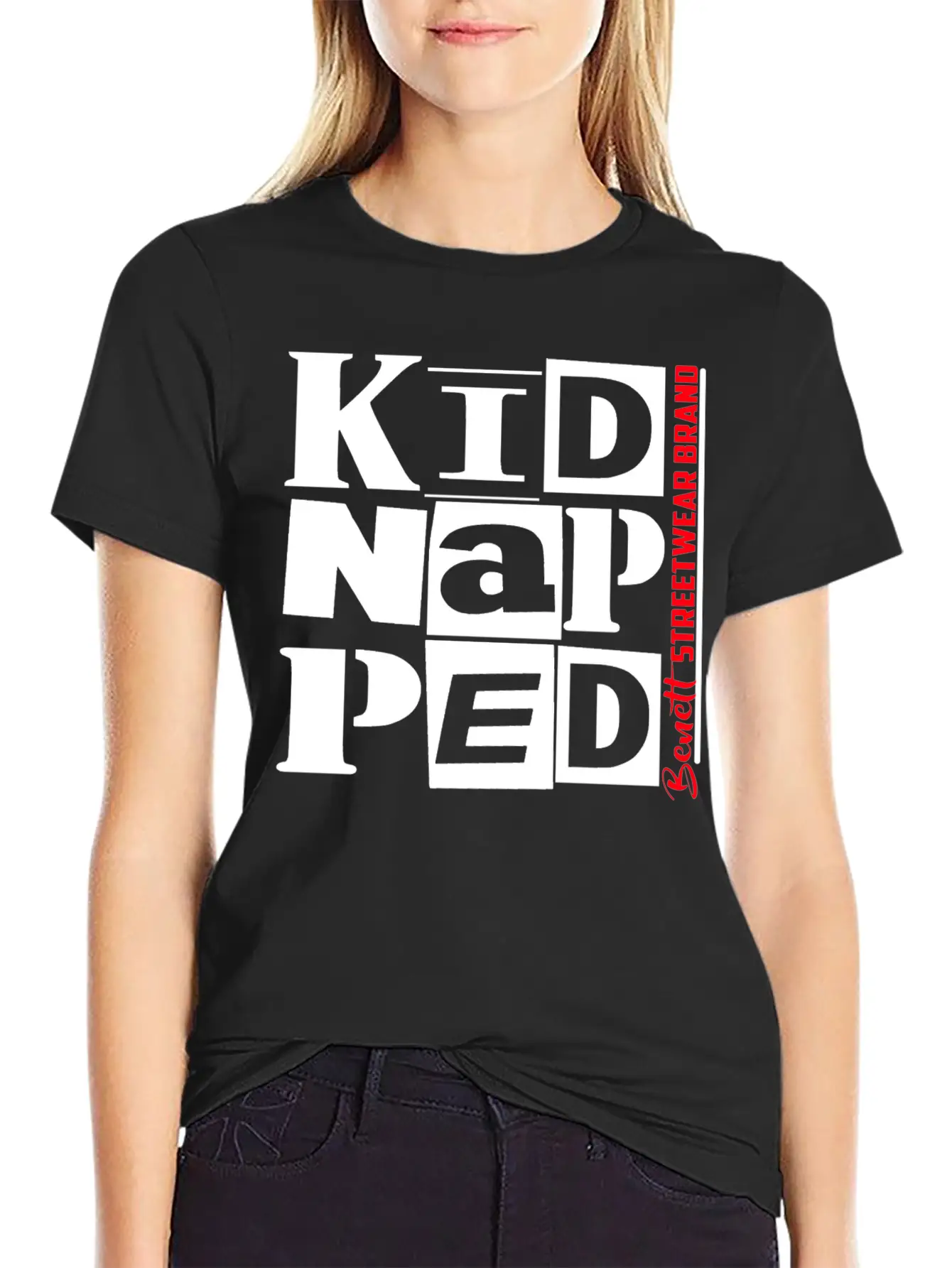 Streetwear Kidnapped Unisex Casual T-Shirt – Clean Design For Daily Comfort