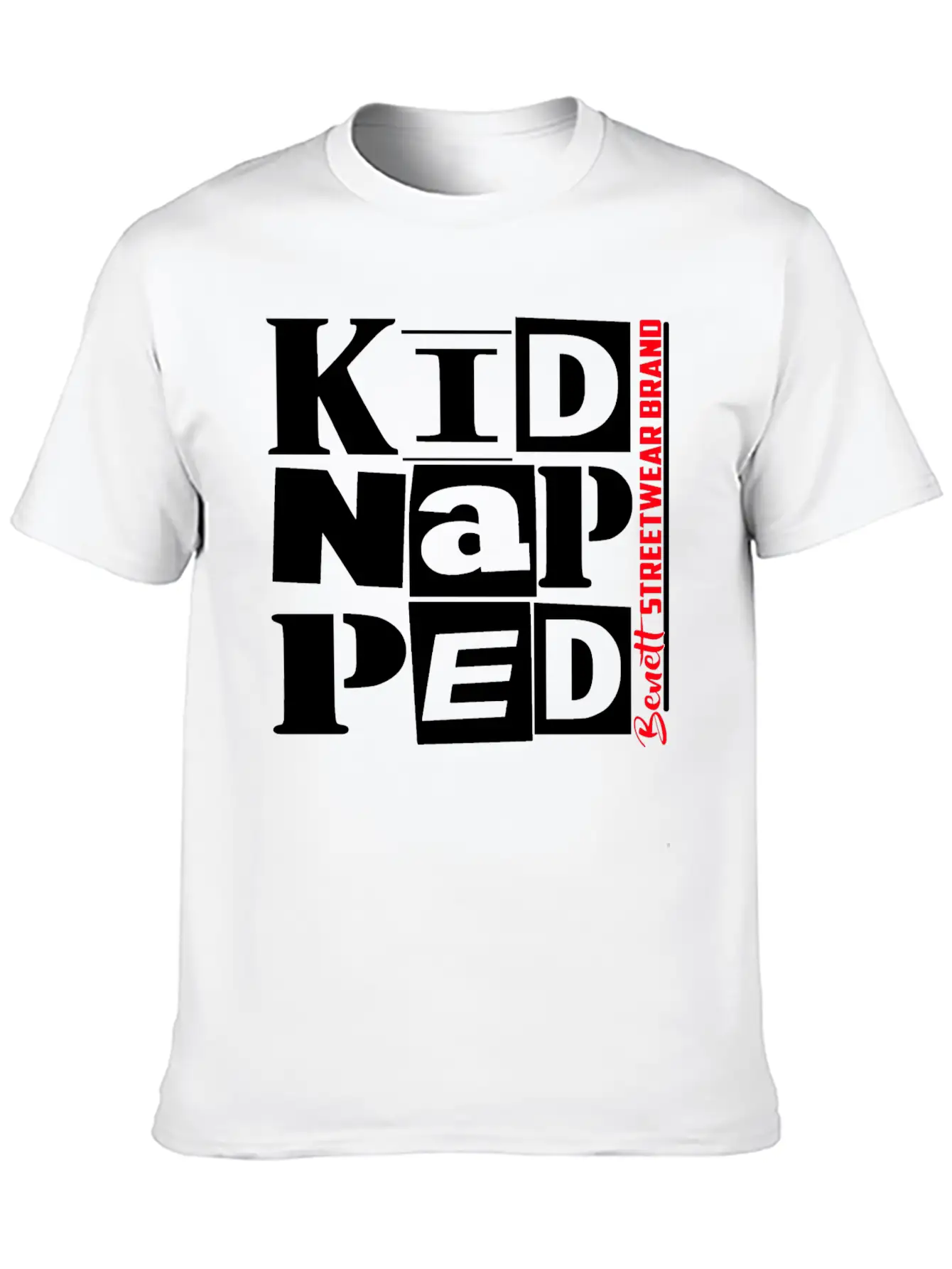 Streetwear Kidnapped Unisex Casual T-Shirt – Clean Design For Daily Comfort