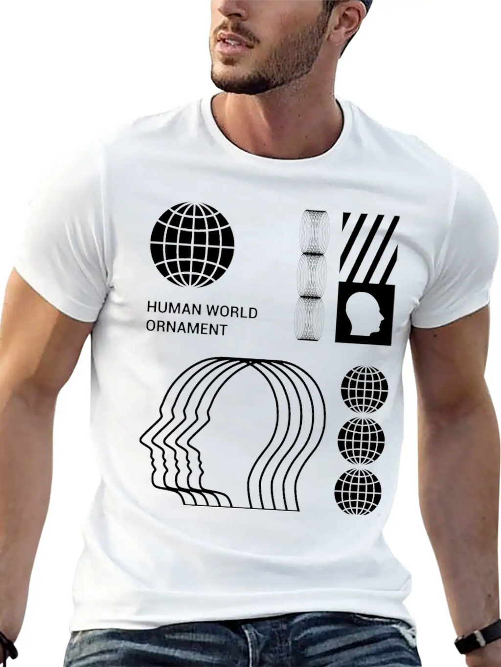 Streetwear Shrill Rapper Bboy Street Art Rap Stylish Everyday T-Shirt – Unisex Basic Cotton Tee