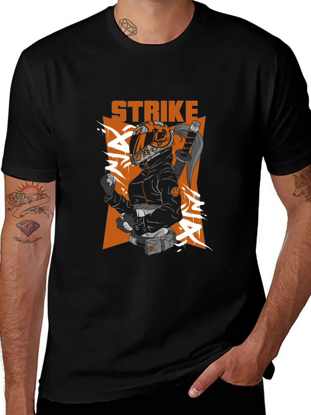 Strike Rebels Street Fashion Stylish Everyday T-Shirt – Unisex Basic Cotton Tee