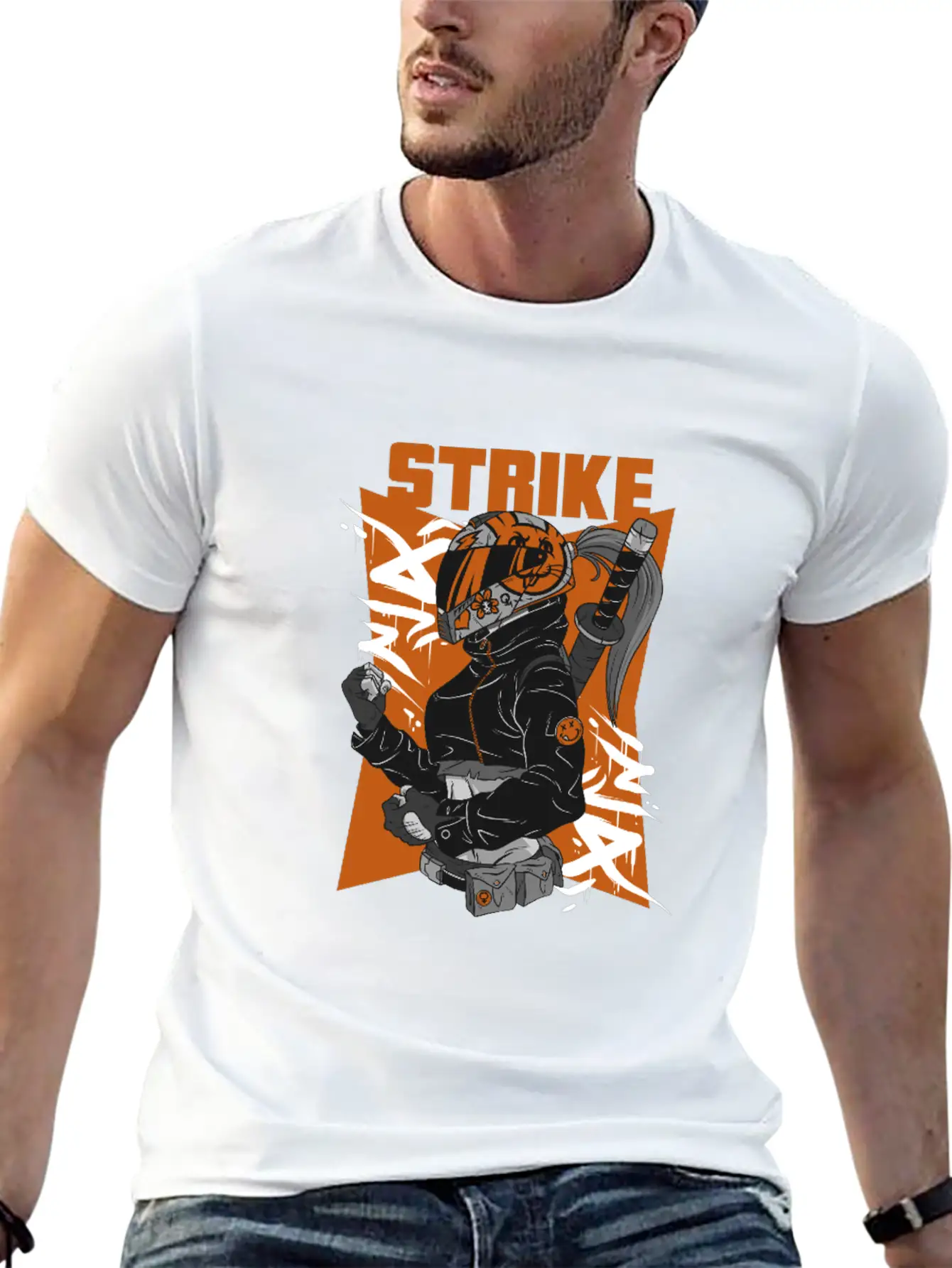 Strike Rebels Street Fashion Stylish Everyday T-Shirt – Unisex Basic Cotton Tee
