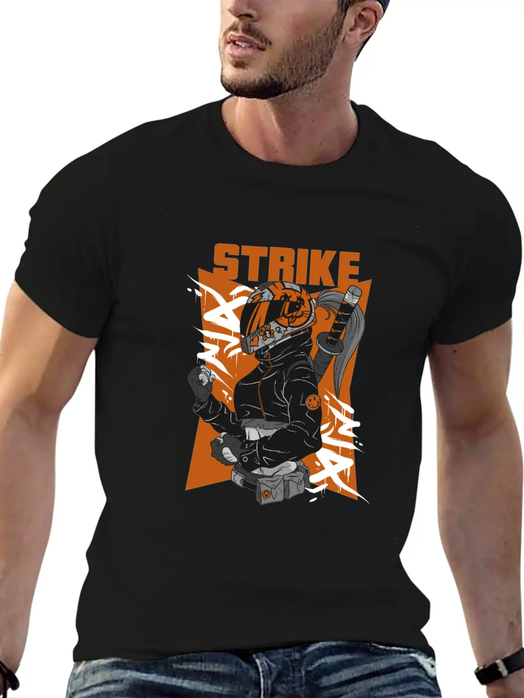 Strike Rebels Street Fashion Stylish Everyday T-Shirt – Unisex Basic Cotton Tee