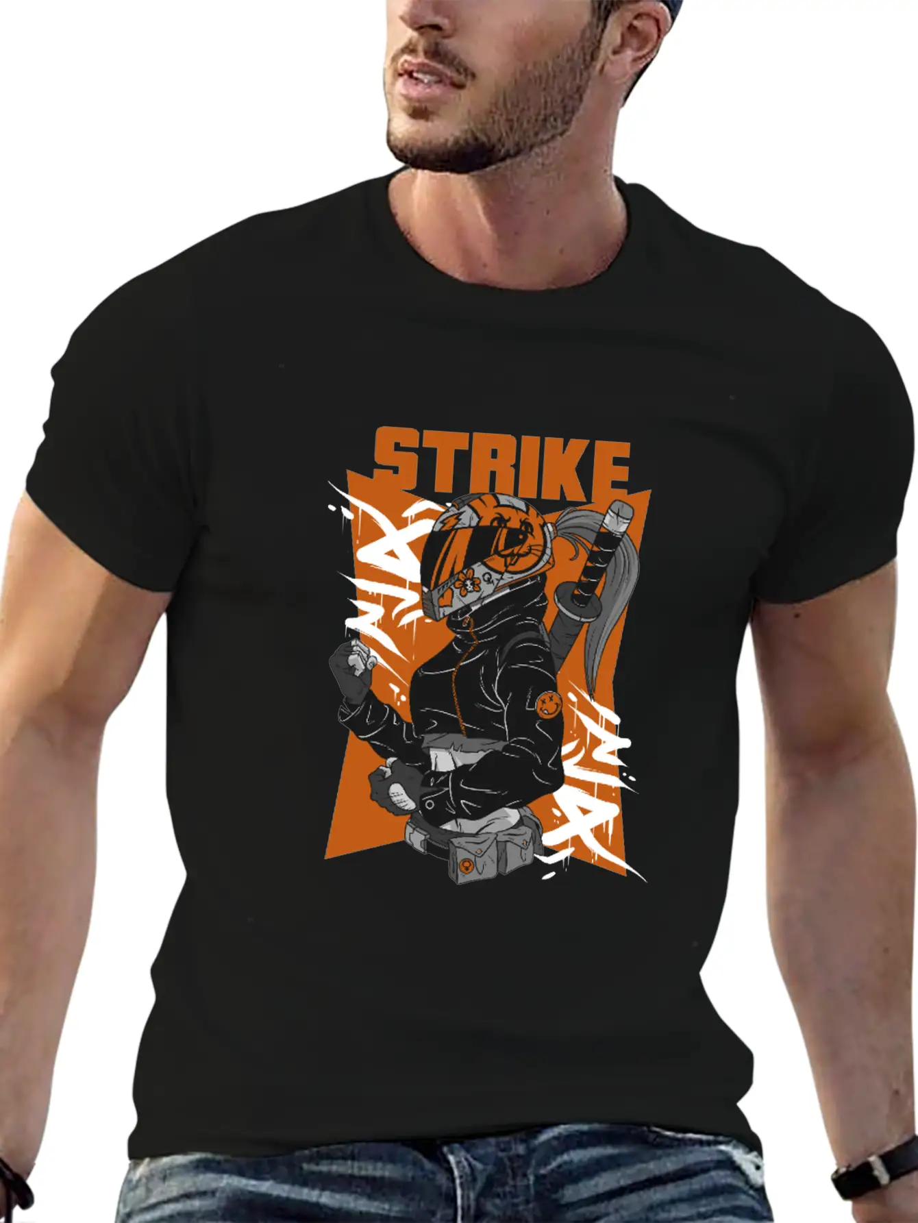 Strike Rebels Street Fashion Stylish Everyday T-Shirt – Unisex Basic Cotton Tee