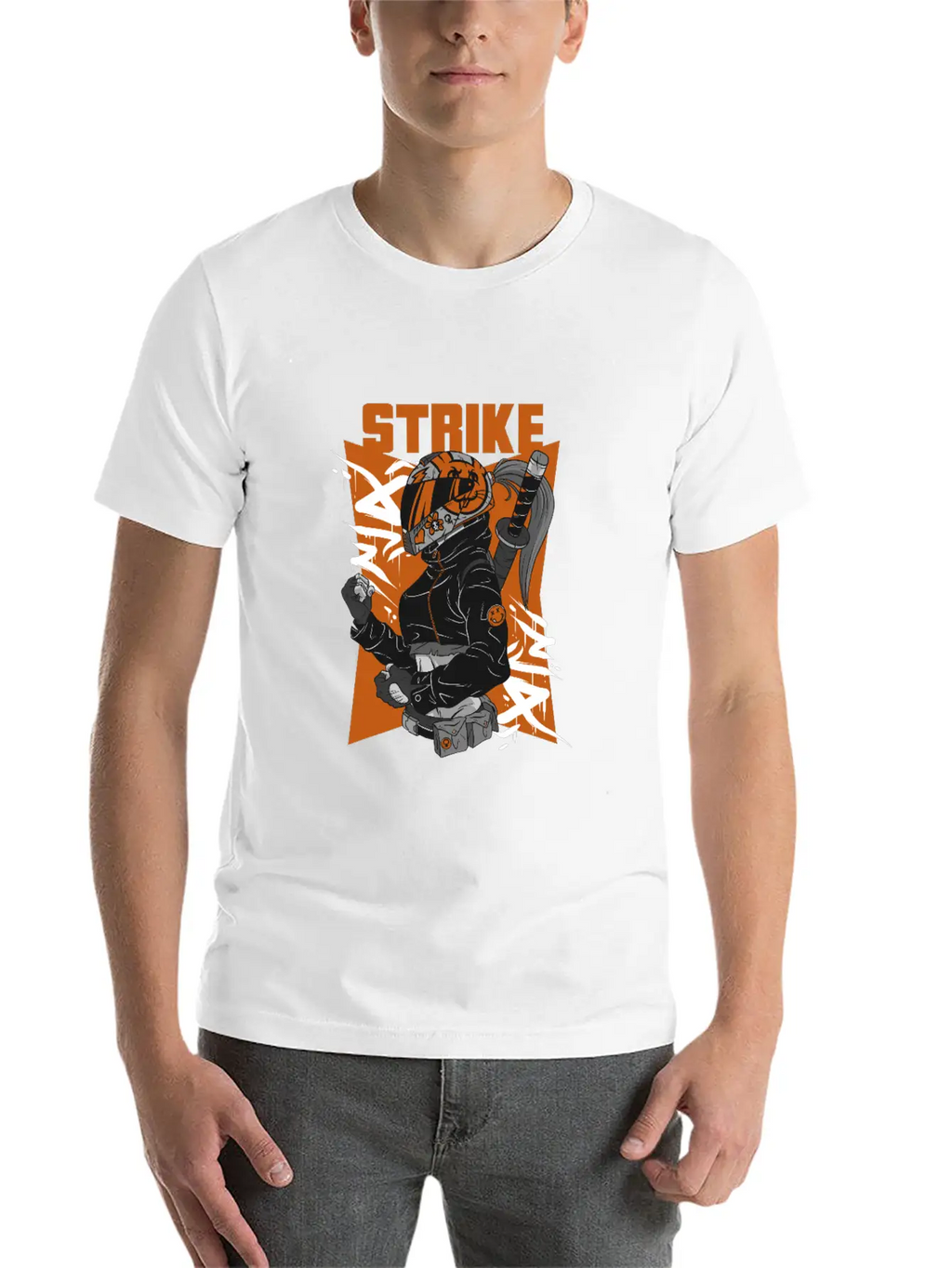 Strike Rebels Street Fashion Stylish Everyday T-Shirt – Unisex Basic Cotton Tee