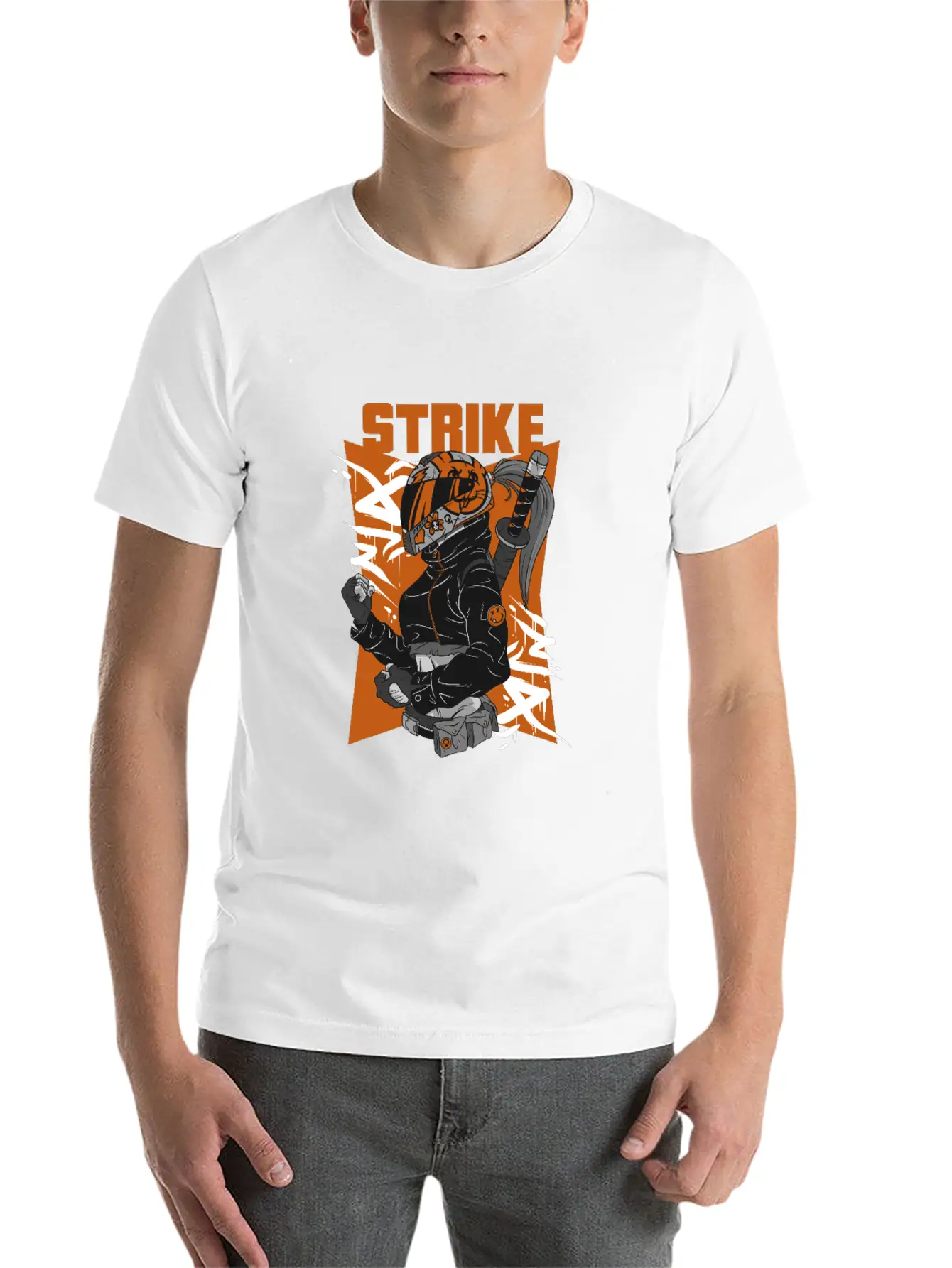 Strike Rebels Street Fashion Stylish Everyday T-Shirt – Unisex Basic Cotton Tee