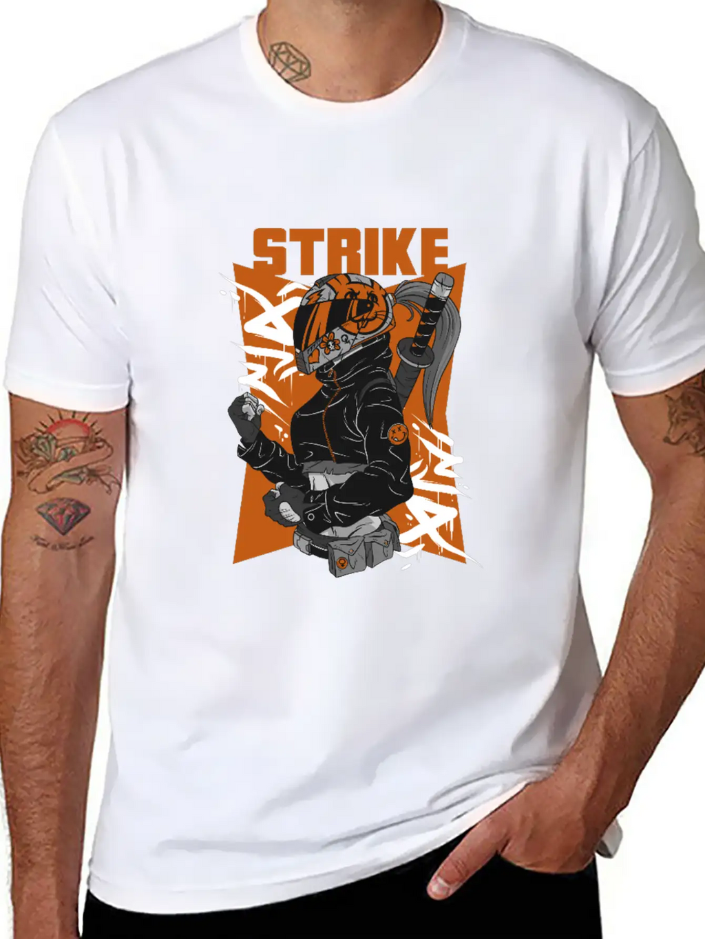 Strike Rebels Street Fashion Stylish Everyday T-Shirt – Unisex Basic Cotton Tee