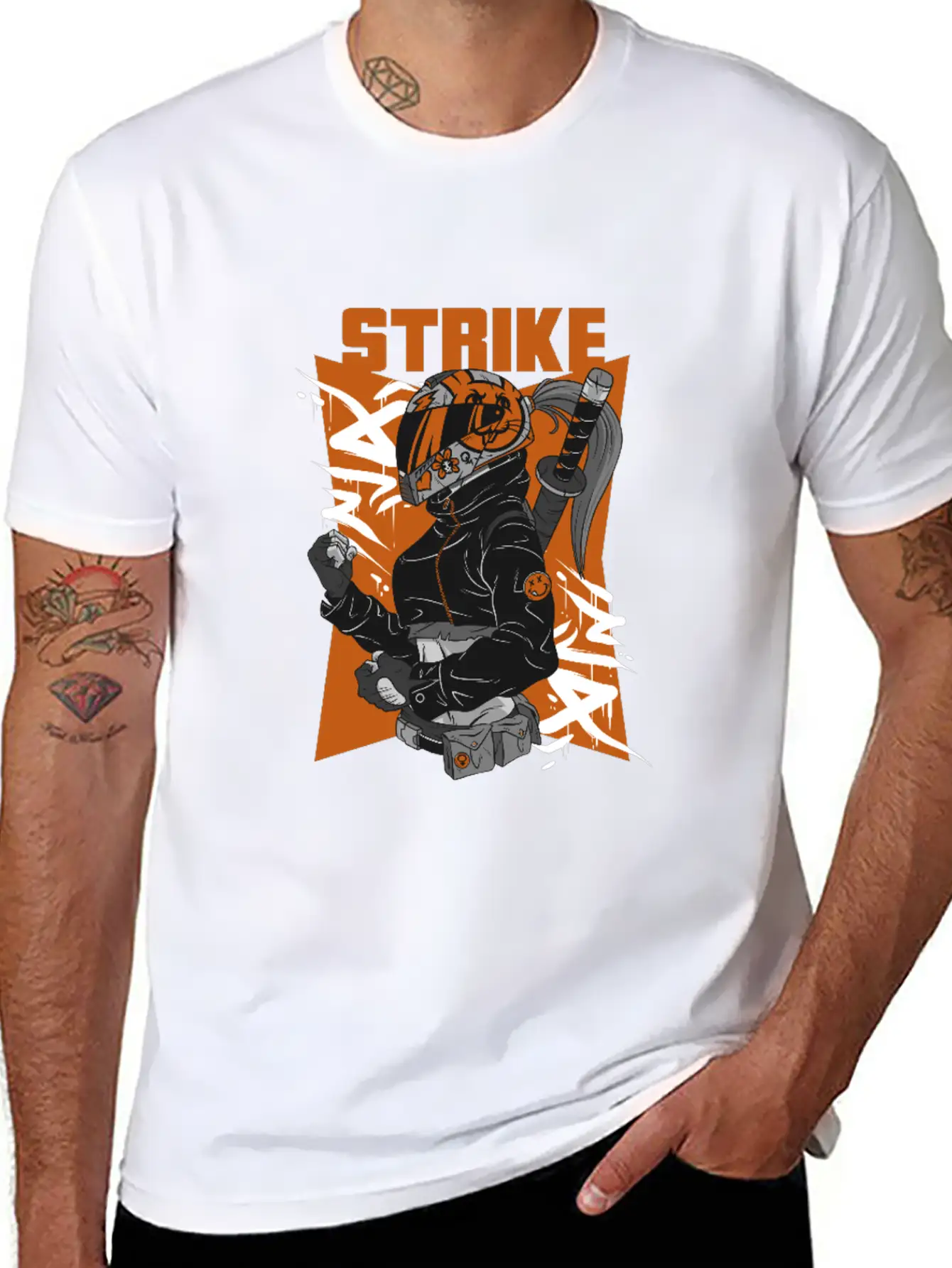 Strike Rebels Street Fashion Stylish Everyday T-Shirt – Unisex Basic Cotton Tee
